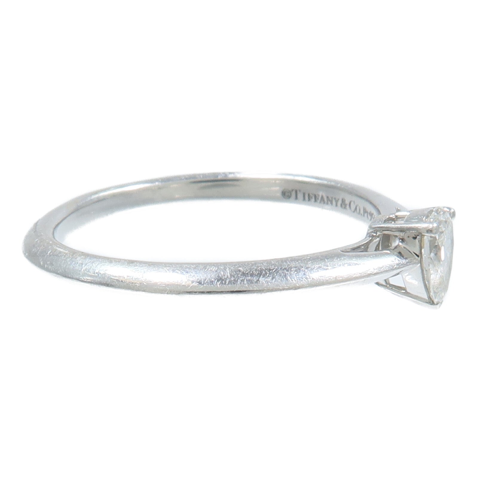 TIFFANY＆CO PT950鉑金Diamond Ring鑽石戒指