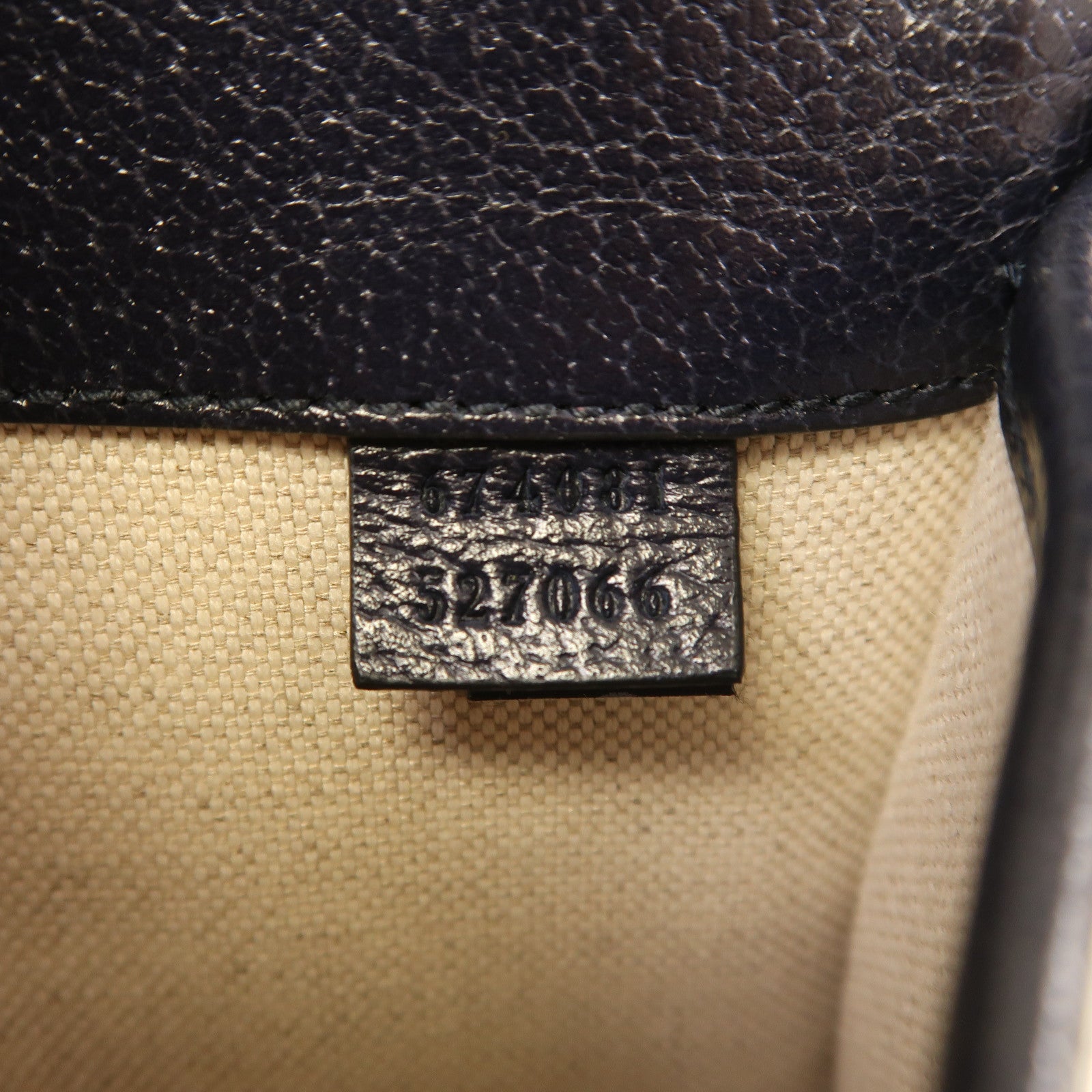 GUCCI 【激減優惠】塗層帆布Ophidia GG銀扣腰包黑色