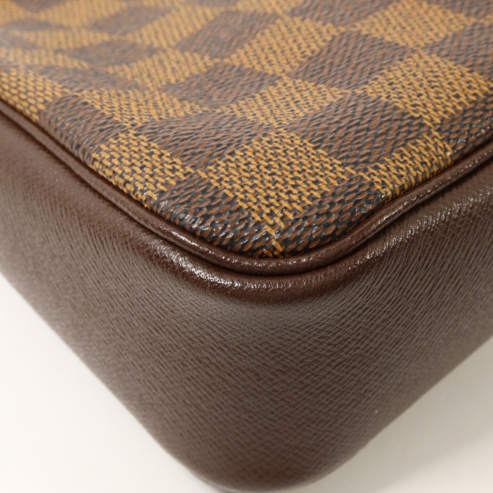 LOUIS VUITTON Damier Trousse Makeup Accessory Pouch手挽袋