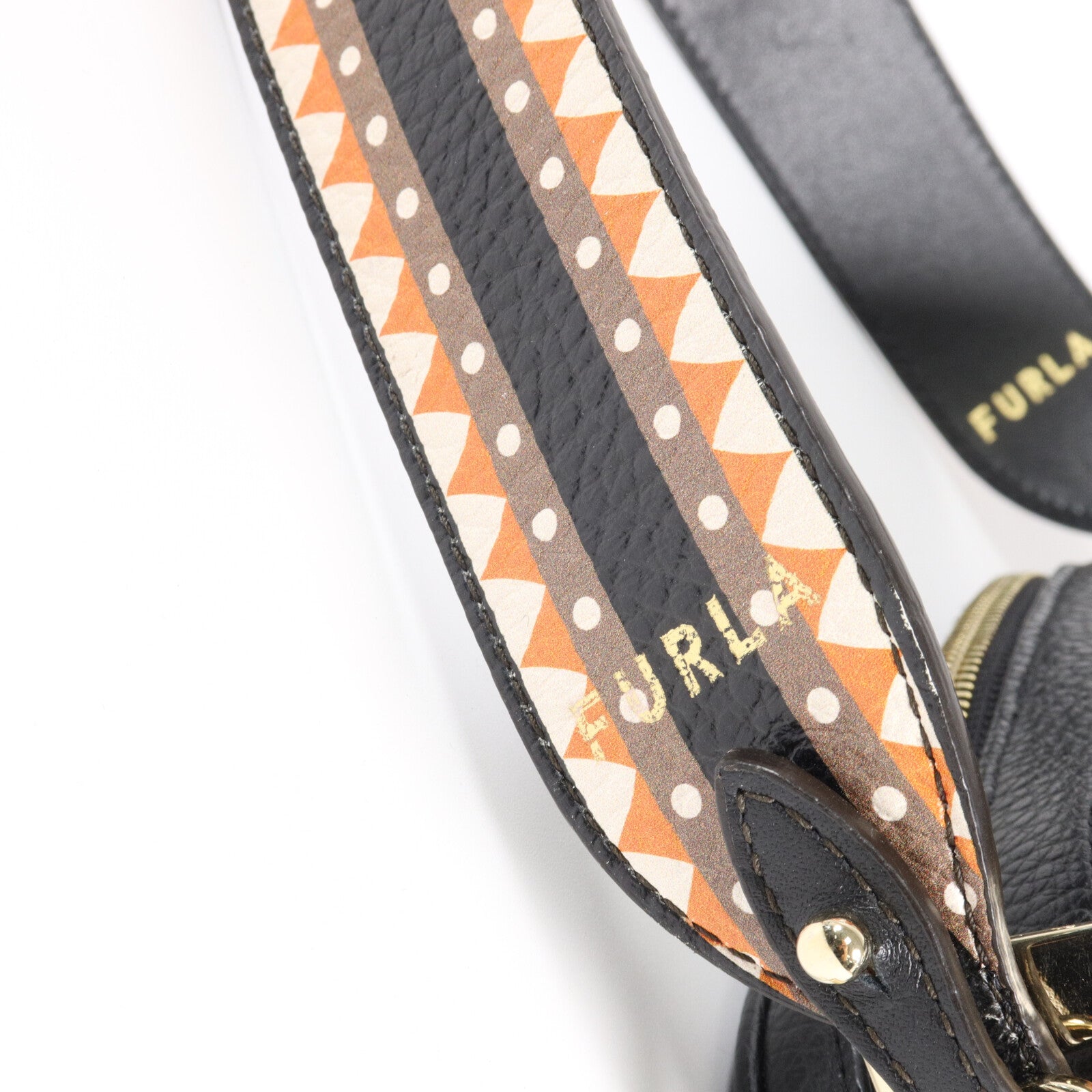 Furla 牛皮皮革Camera Bag肩背袋