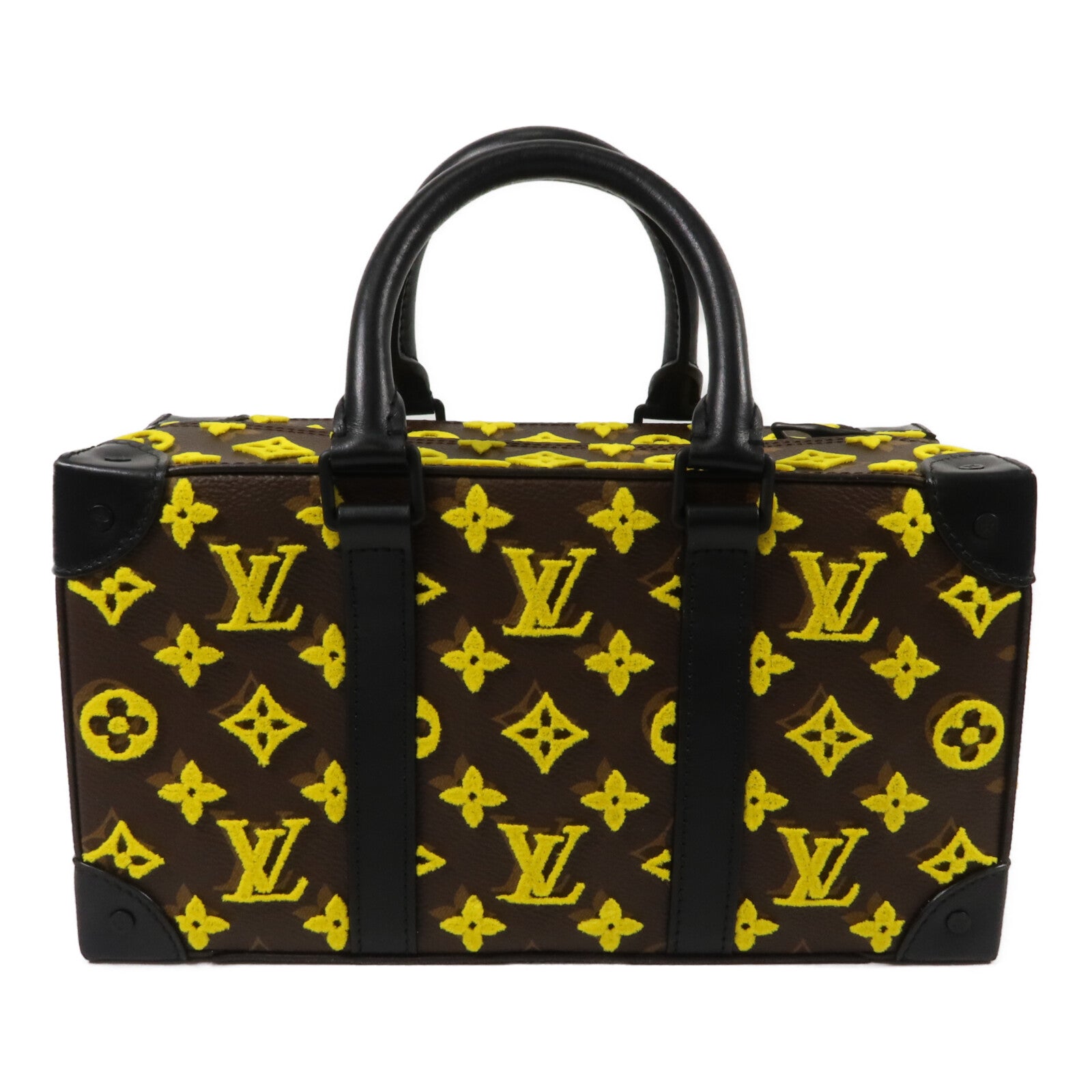 LOUIS VUITTON Monogram Tuffetage Trunk Speedy (Soft Trunk Speedy)手挽肩背兩用袋