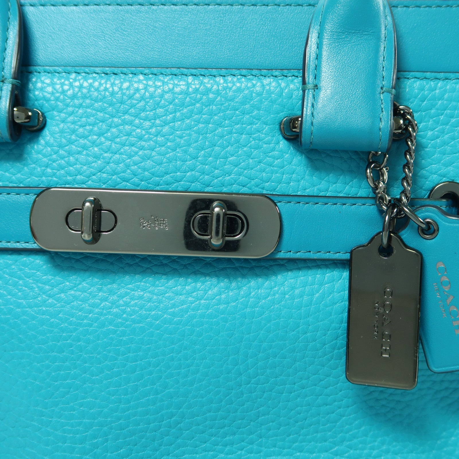 COACH 牛皮皮革Shoulder Bag手挽肩背兩用袋