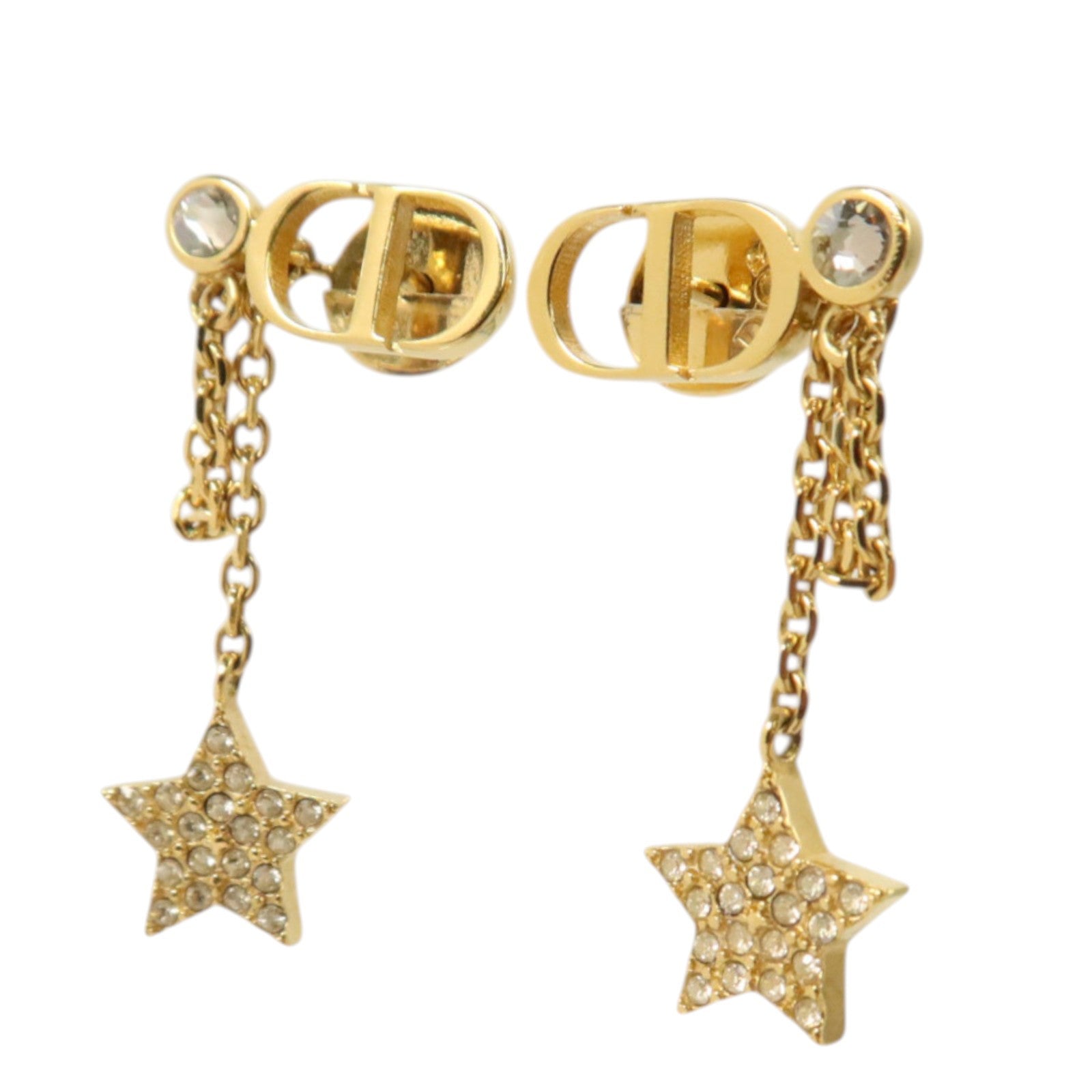 Dior 金屬Petit CD耳環