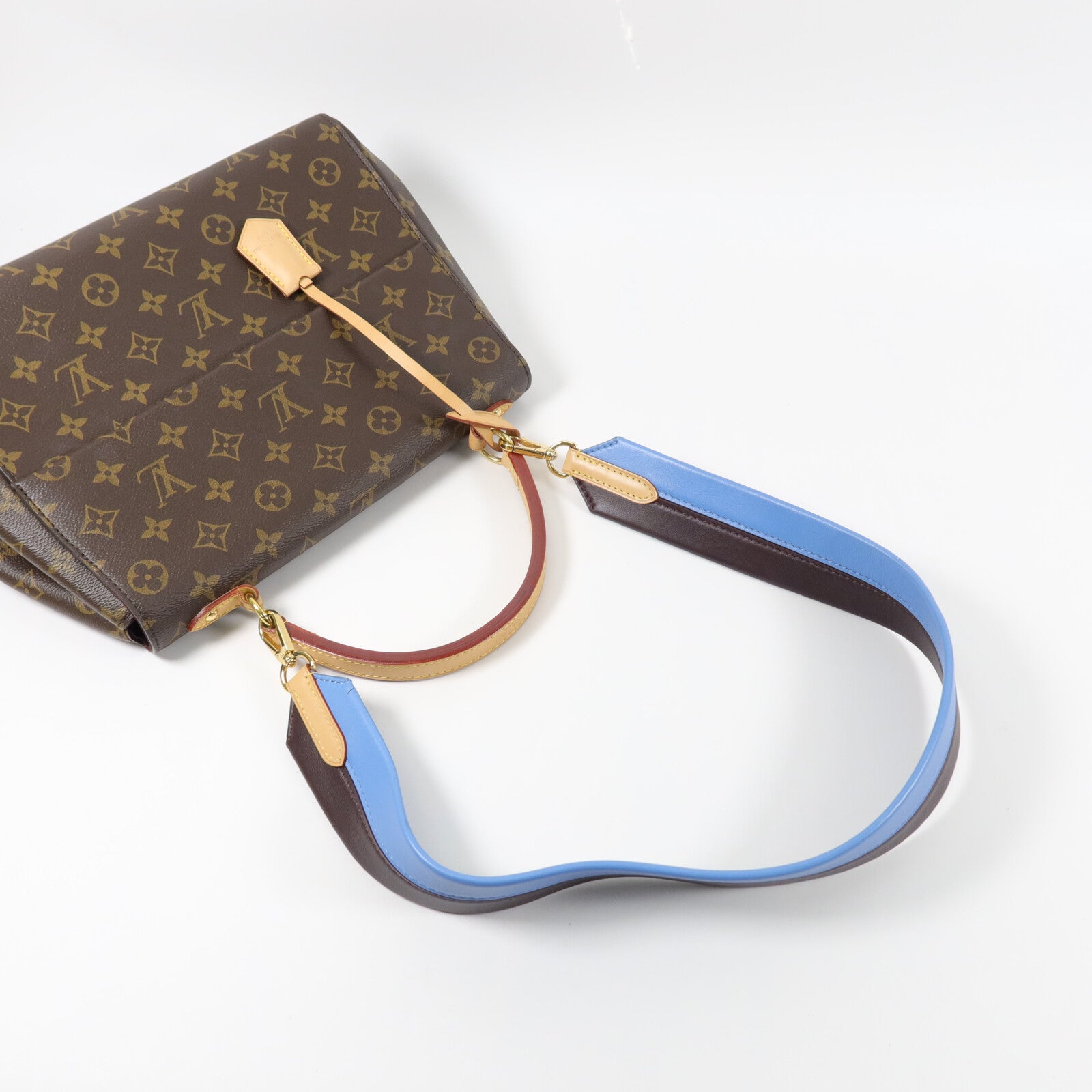 LOUIS VUITTON Monogram Cluny MM手挽肩背兩用袋