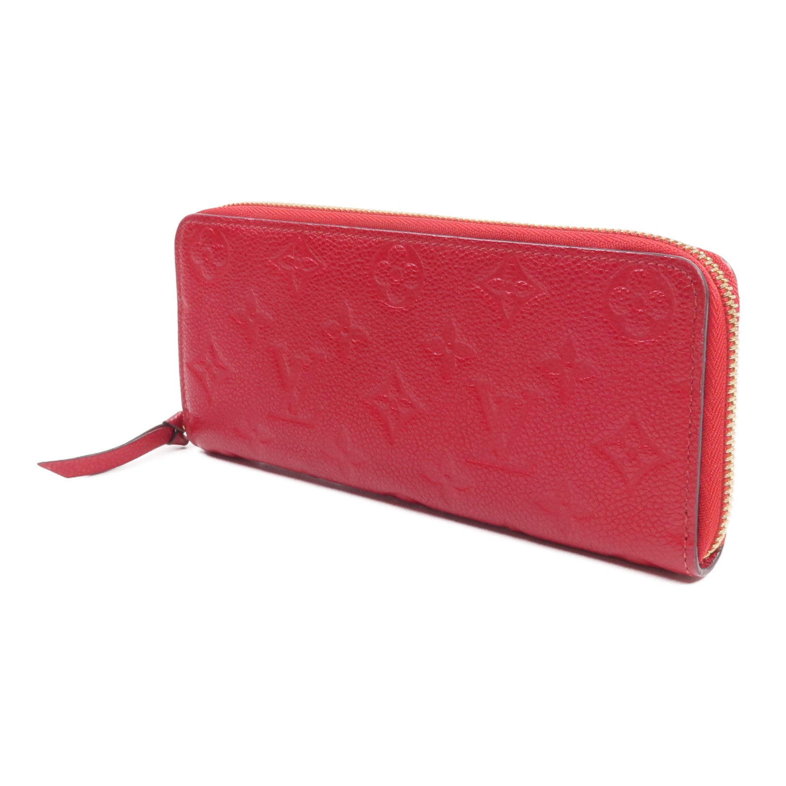 LOUIS VUITTON Monogram Empreinte Empreinte Clemence Wallet長錢包