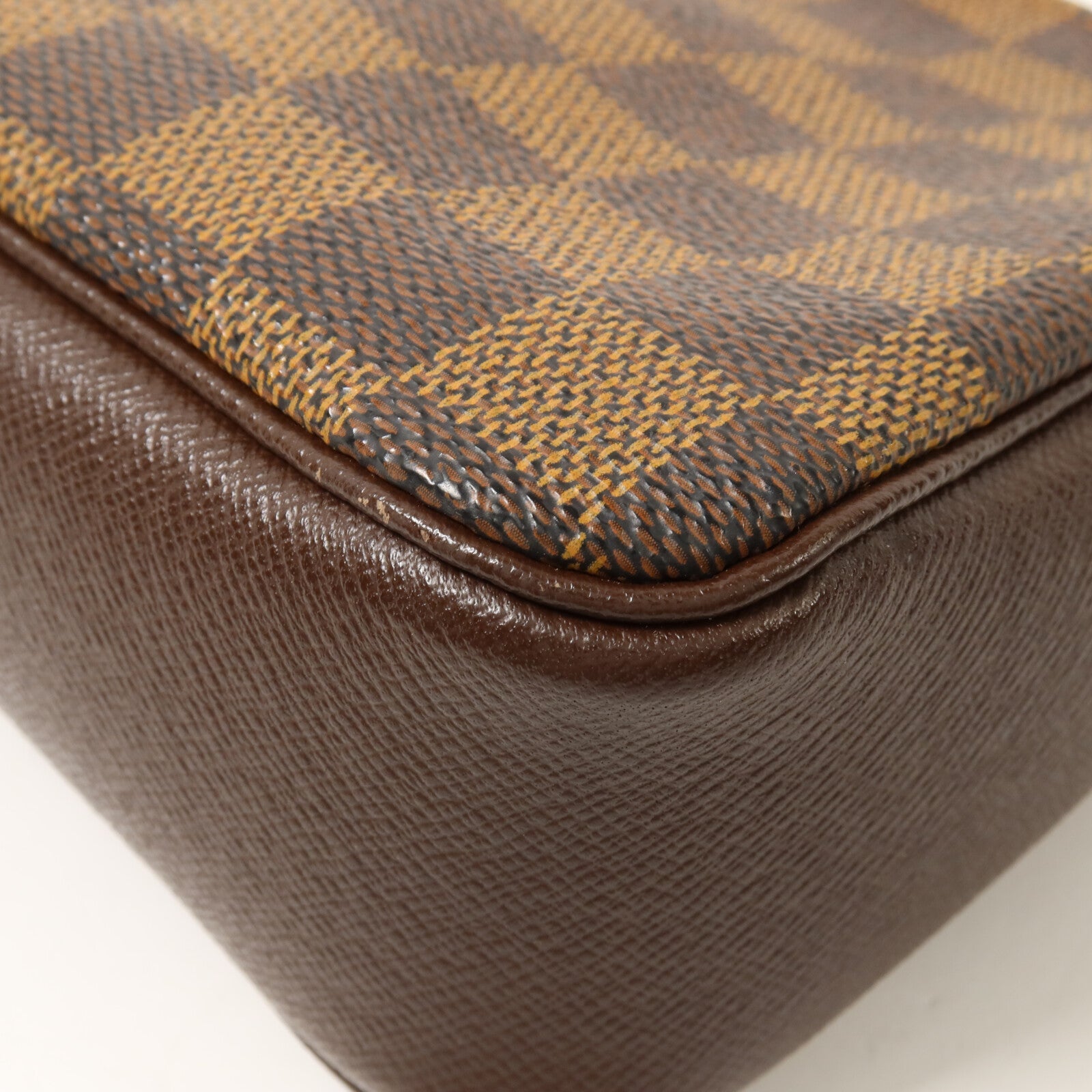 LOUIS VUITTON Damier Trousse Makeup Accessory Pouch手挽袋