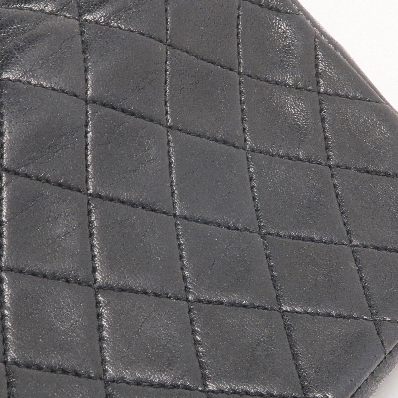 CHANEL 羊皮皮革Chain Shoulder金扣鏈帶肩背袋
