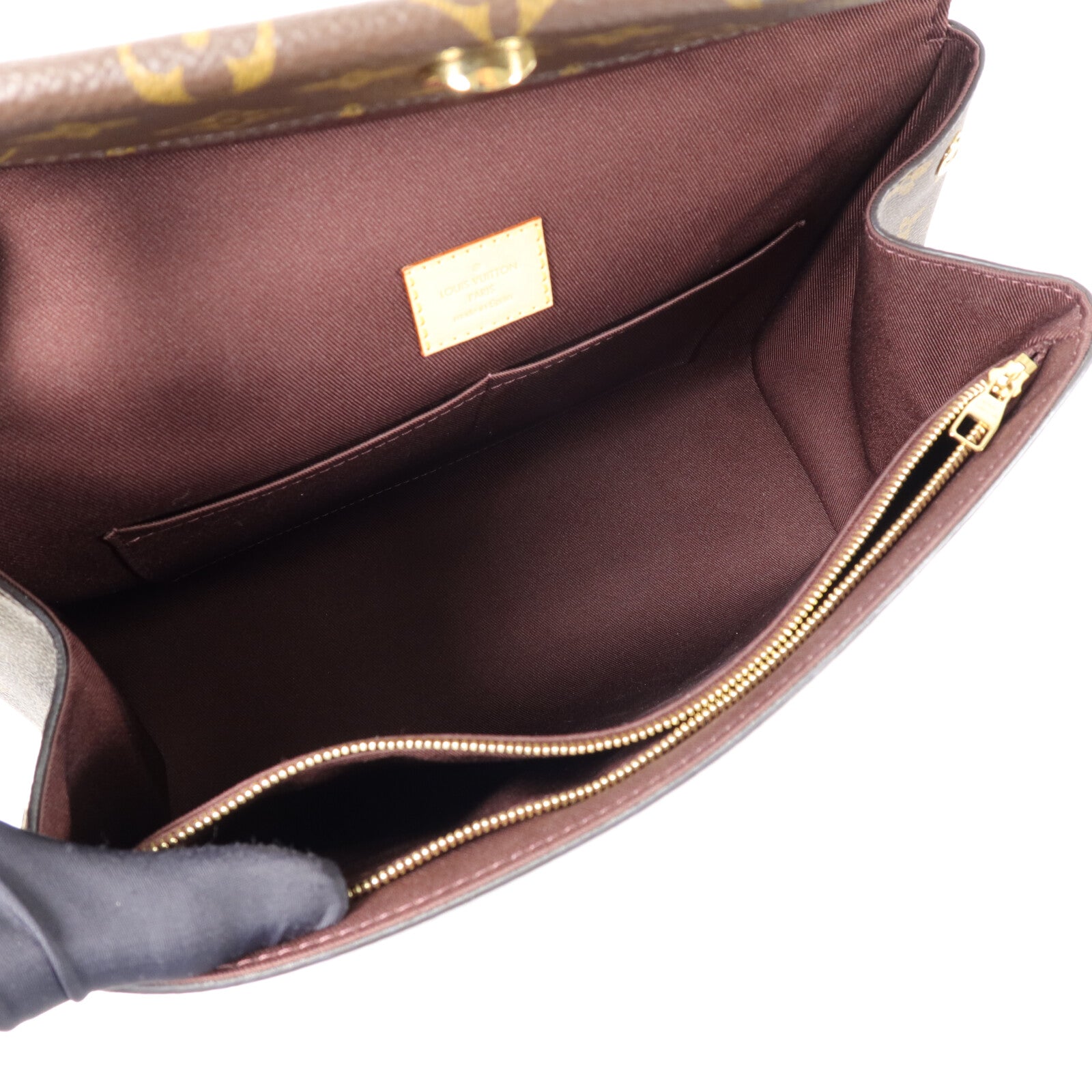 LOUIS VUITTON Monogram Cluny MM手挽肩背兩用袋