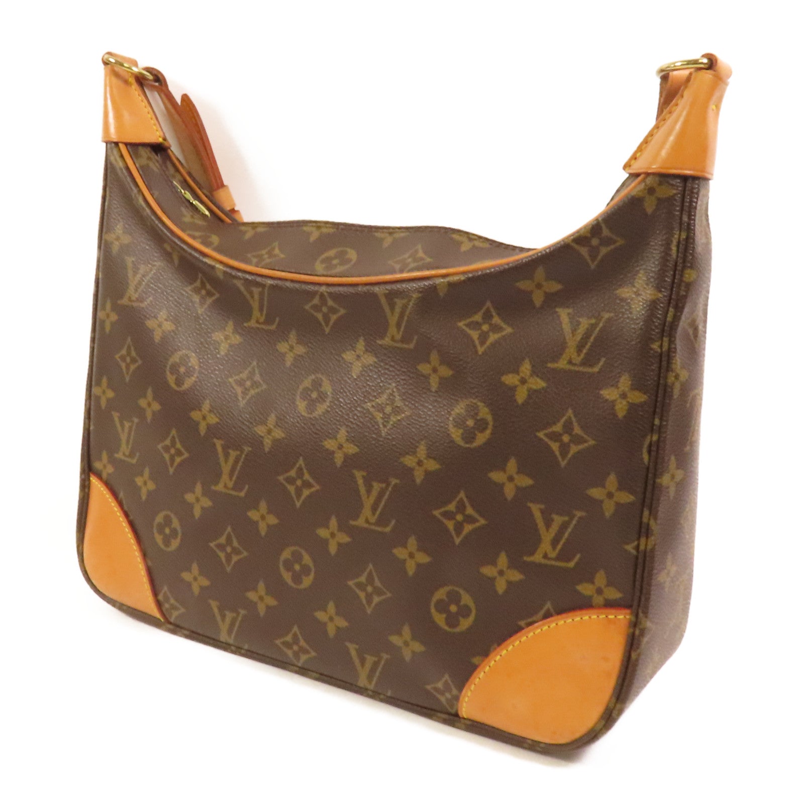 LOUIS VUITTON Monogram Boulogne金扣肩背袋