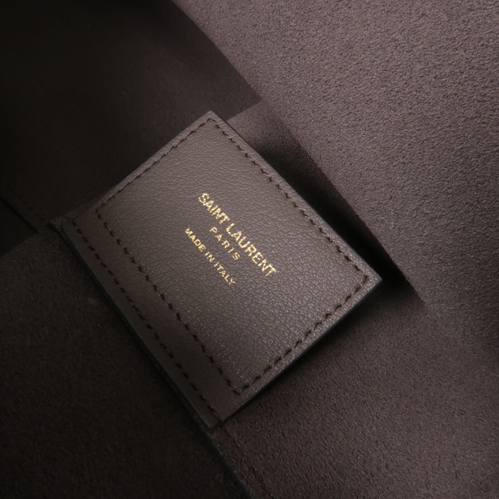YVES SAINT LAURENT 牛皮皮革Tote Bag手挽袋