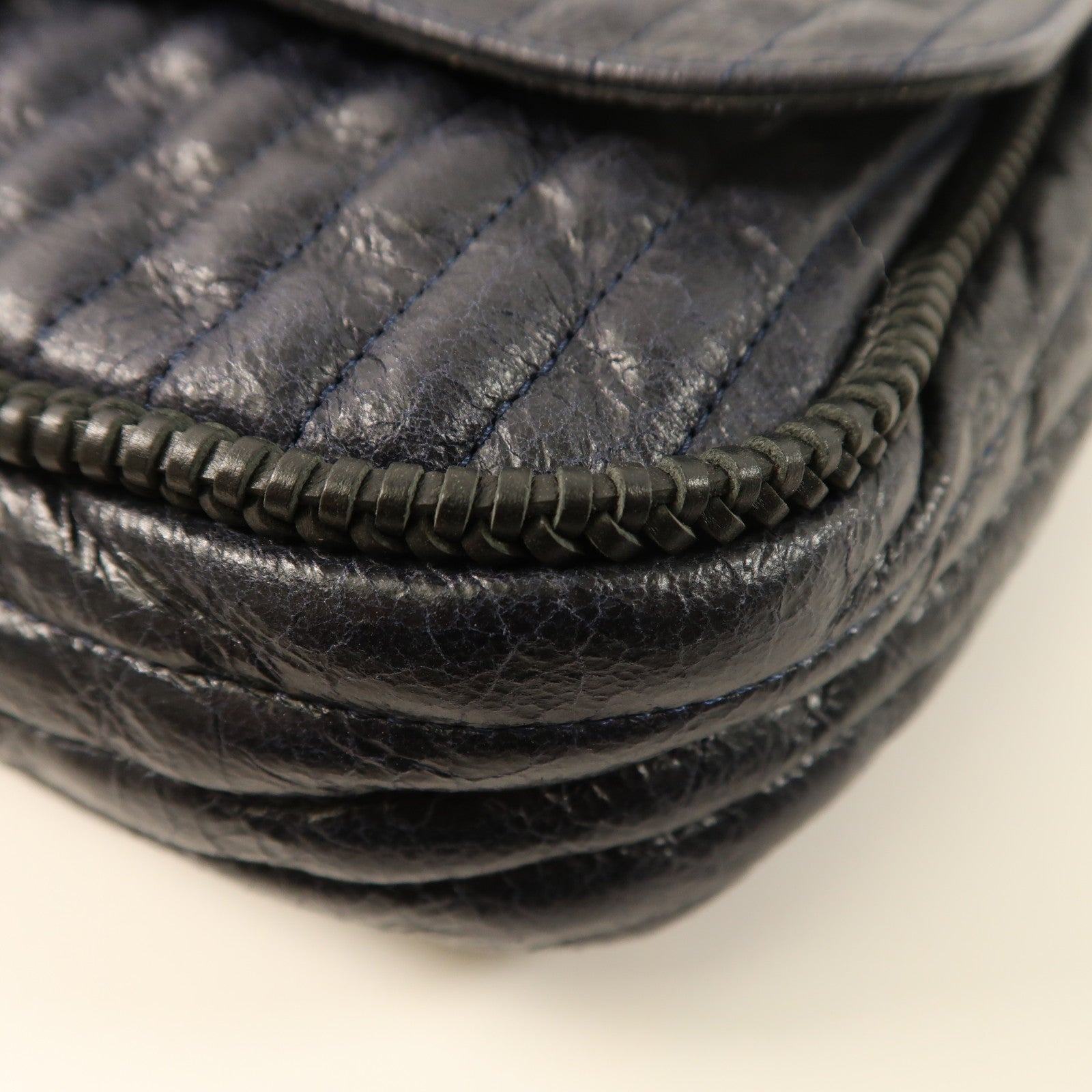 Longchamp 牛皮皮革Chain Shoulder鏈帶肩背袋