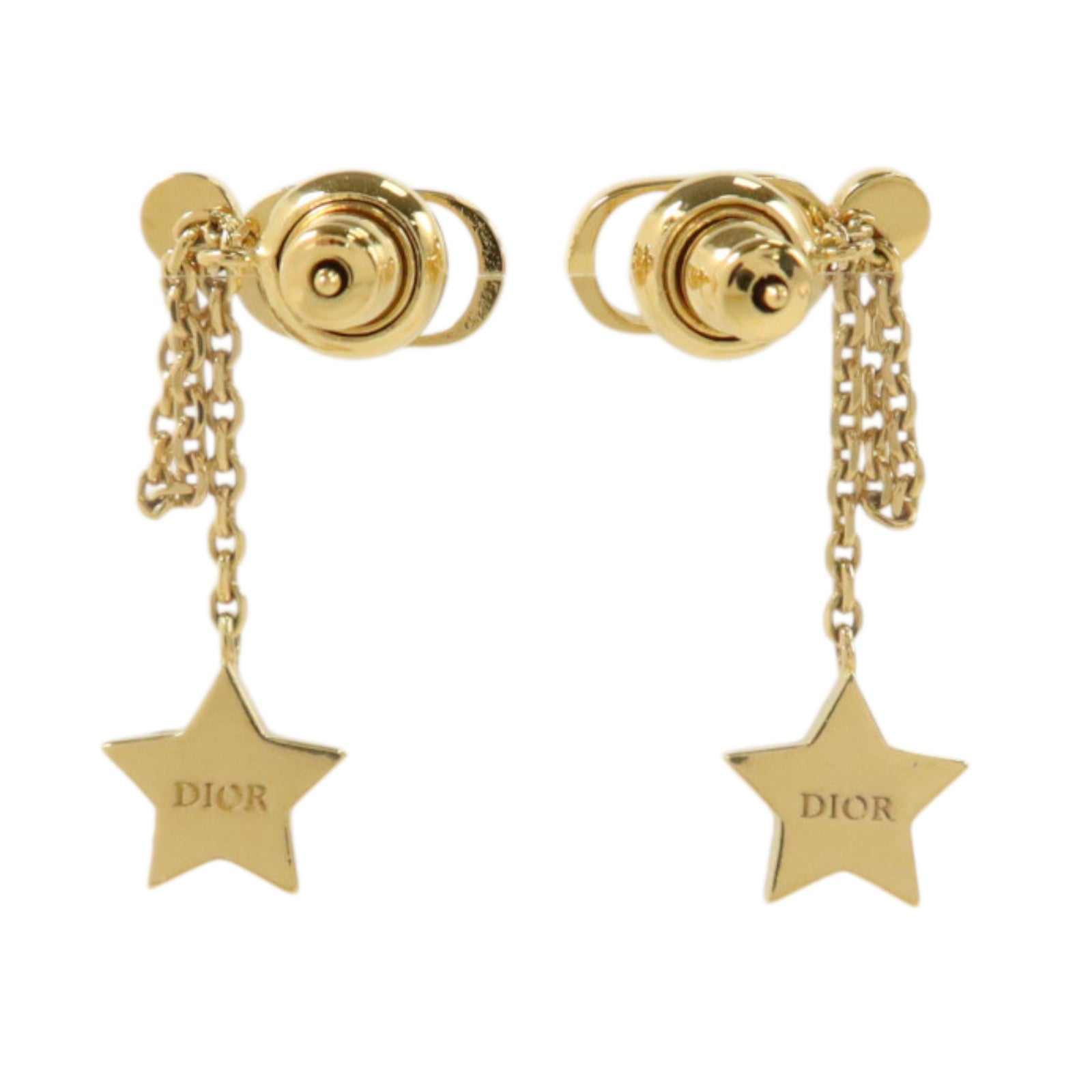 Dior 金屬Petit CD耳環