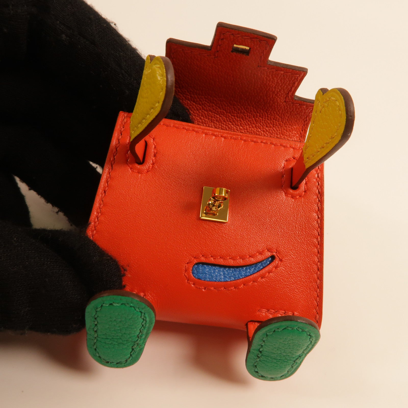 HERMES Swift皮革Kelly Doll Charm掛飾