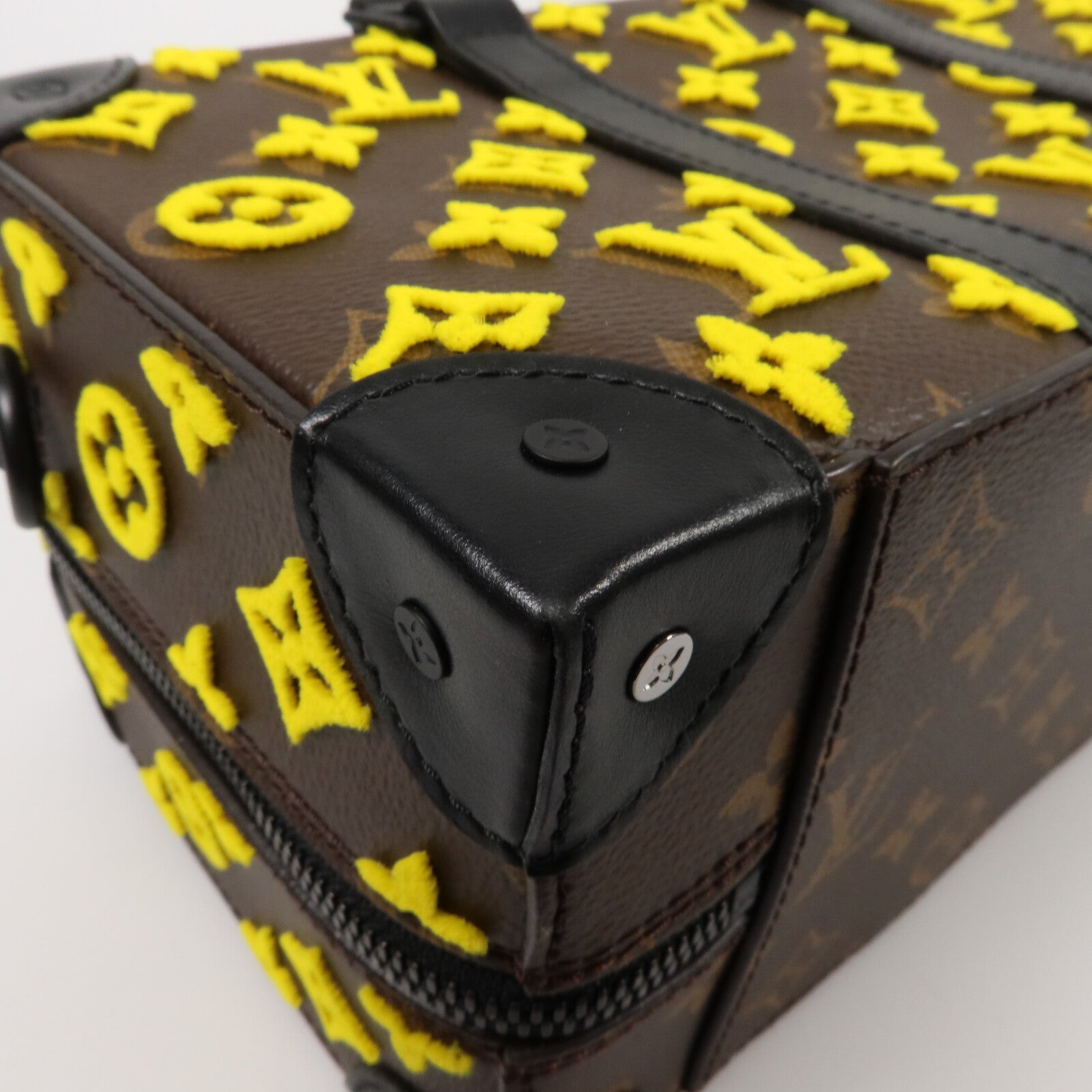 LOUIS VUITTON Monogram Tuffetage Trunk Speedy (Soft Trunk Speedy)手挽肩背兩用袋