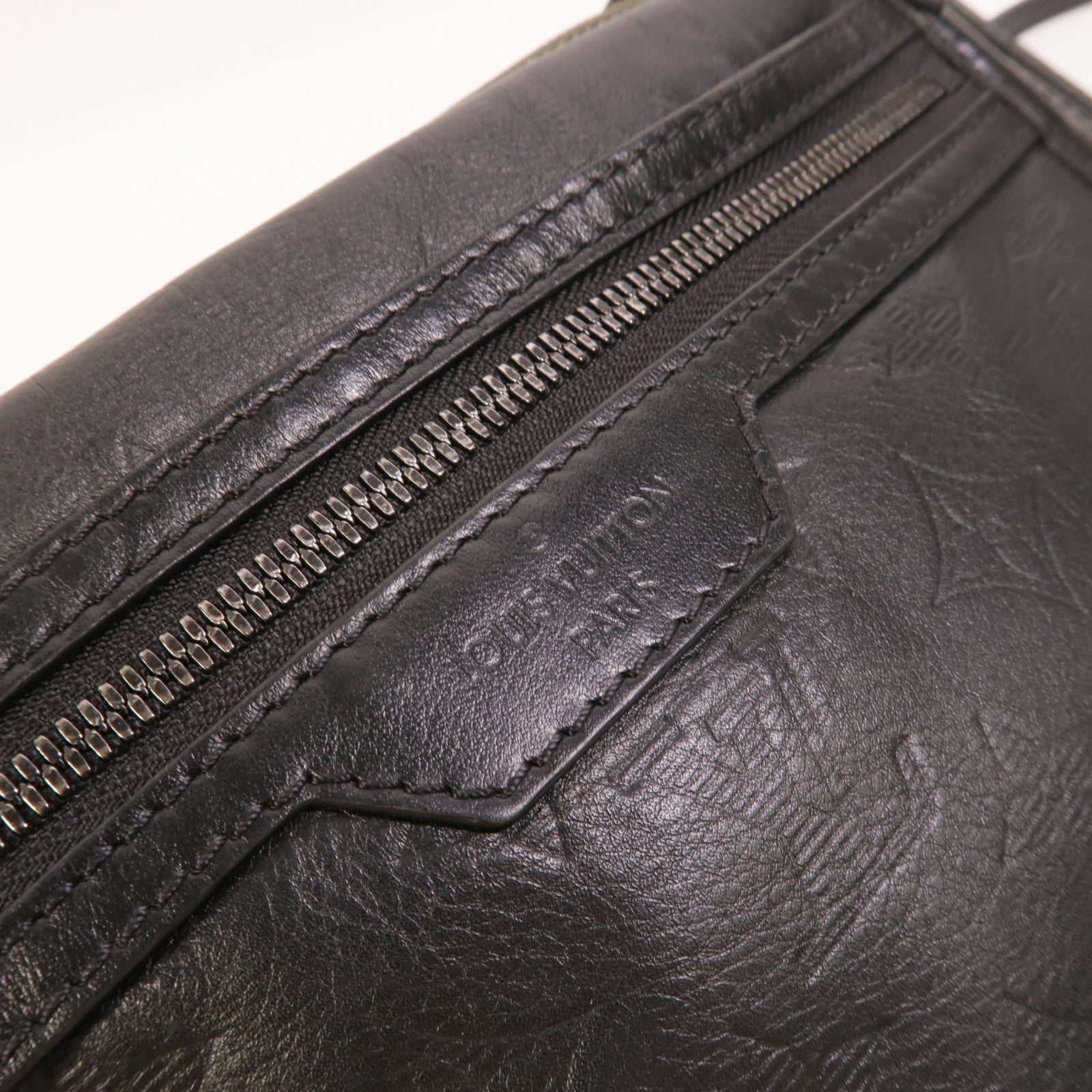 LOUIS VUITTON Monogram Shadow Flat Messenger肩背袋