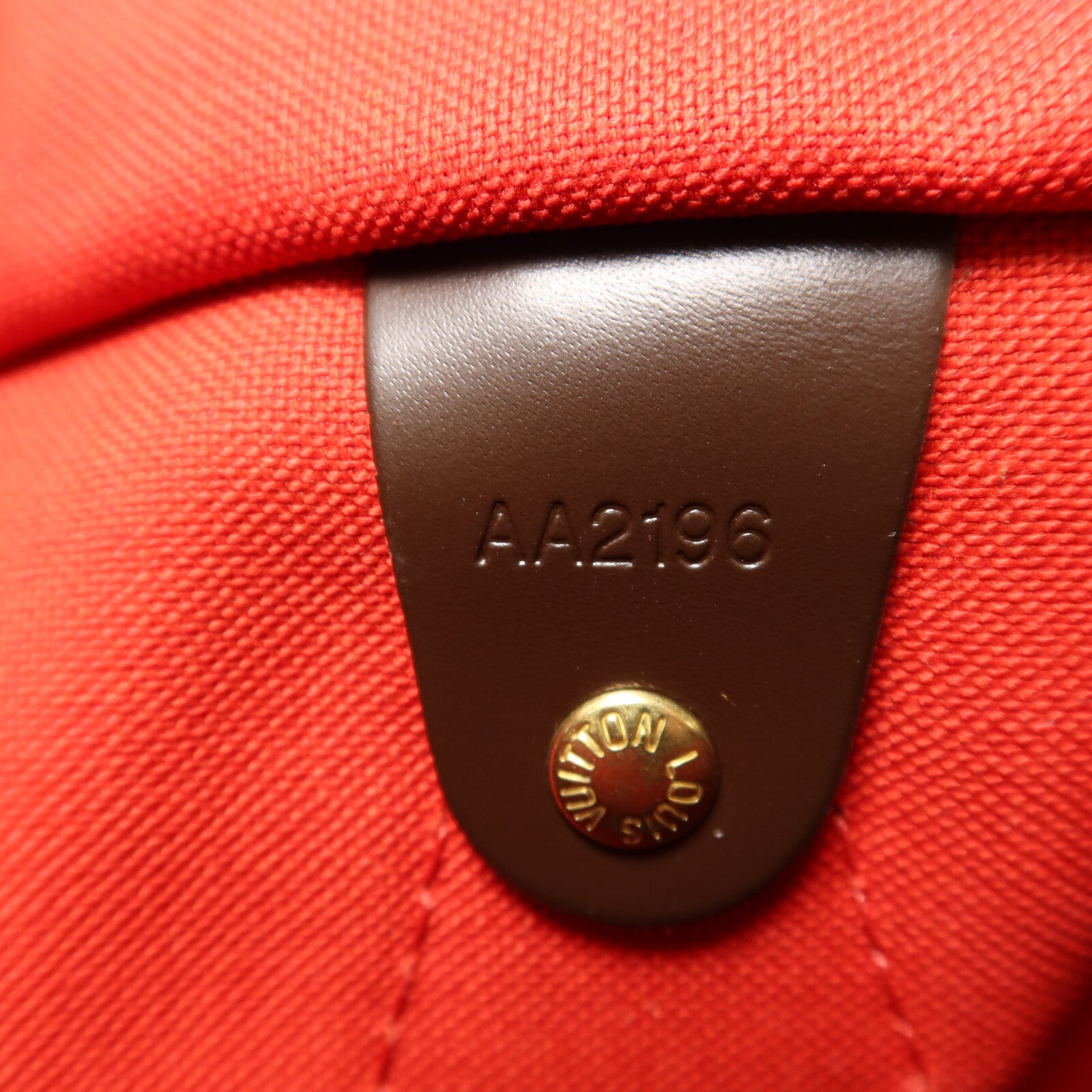 LOUIS VUITTON Damier Speedy Bandouliere 30金扣手挽肩背兩用袋