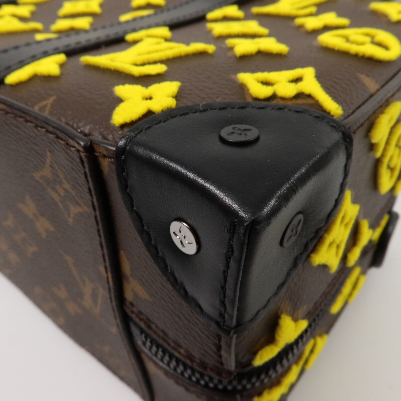 LOUIS VUITTON Monogram Tuffetage Trunk Speedy (Soft Trunk Speedy)手挽肩背兩用袋