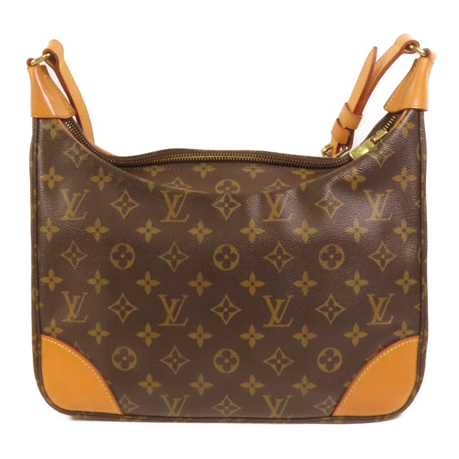LOUIS VUITTON Monogram Boulogne金扣肩背袋