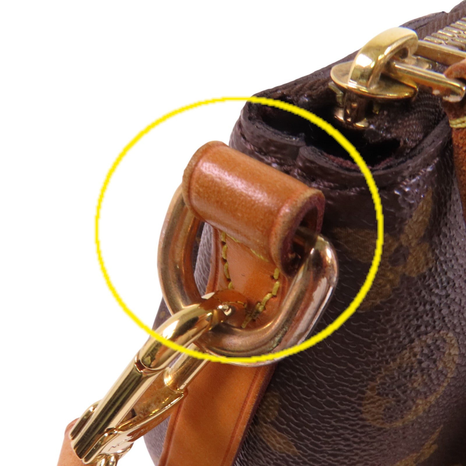 LOUIS VUITTON LV Turenne PM Handbag Shoulder Bag M48813 Monogram Brown