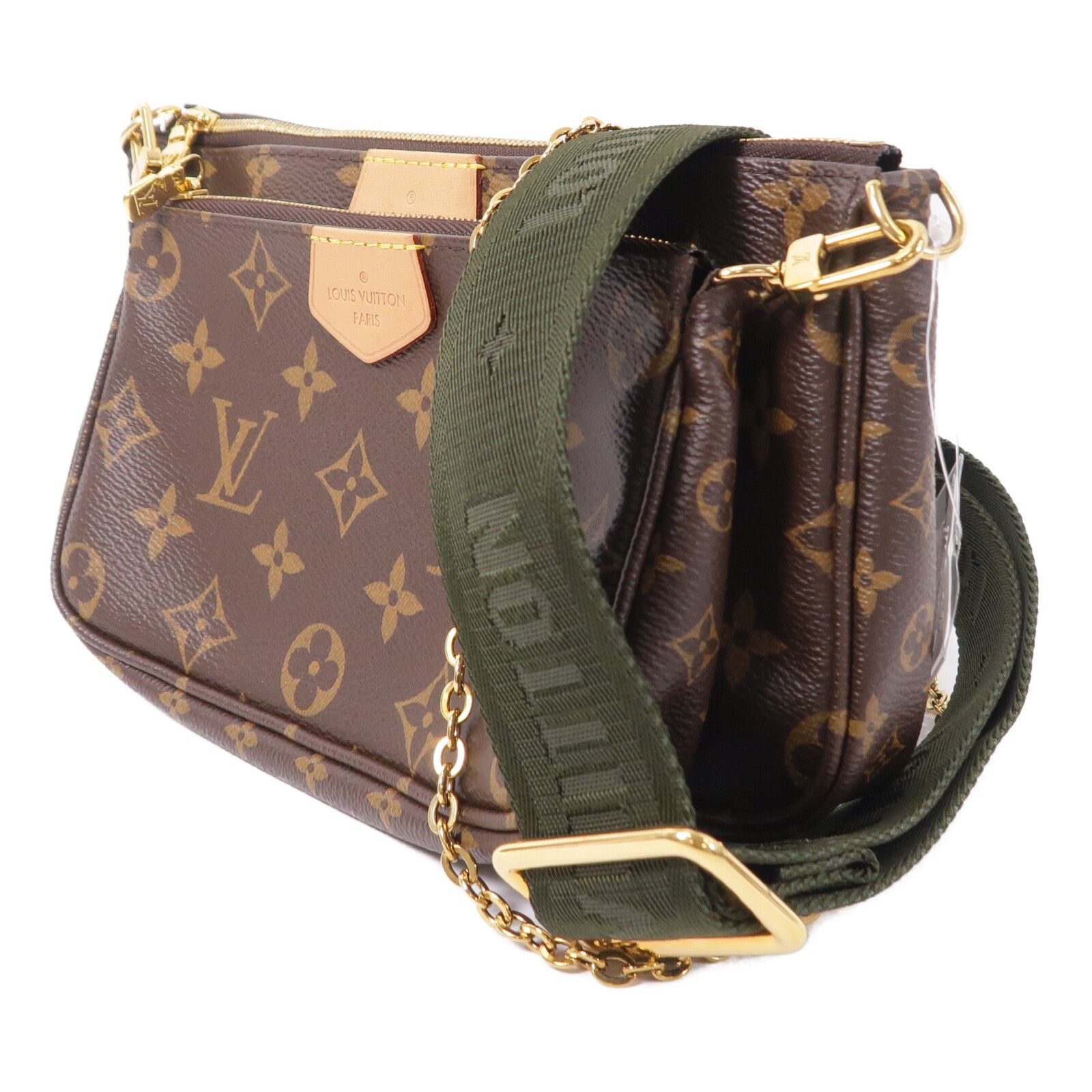 LOUIS VUITTON Monogram Multi Pochette Accessoires手挽肩背兩用袋