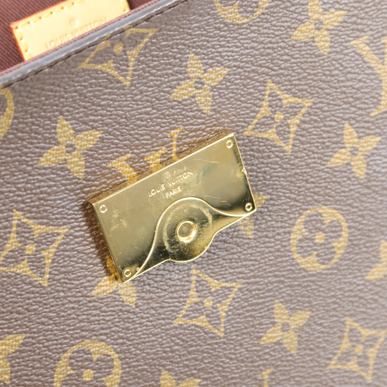 LOUIS VUITTON Monogram Cluny MM手挽肩背兩用袋