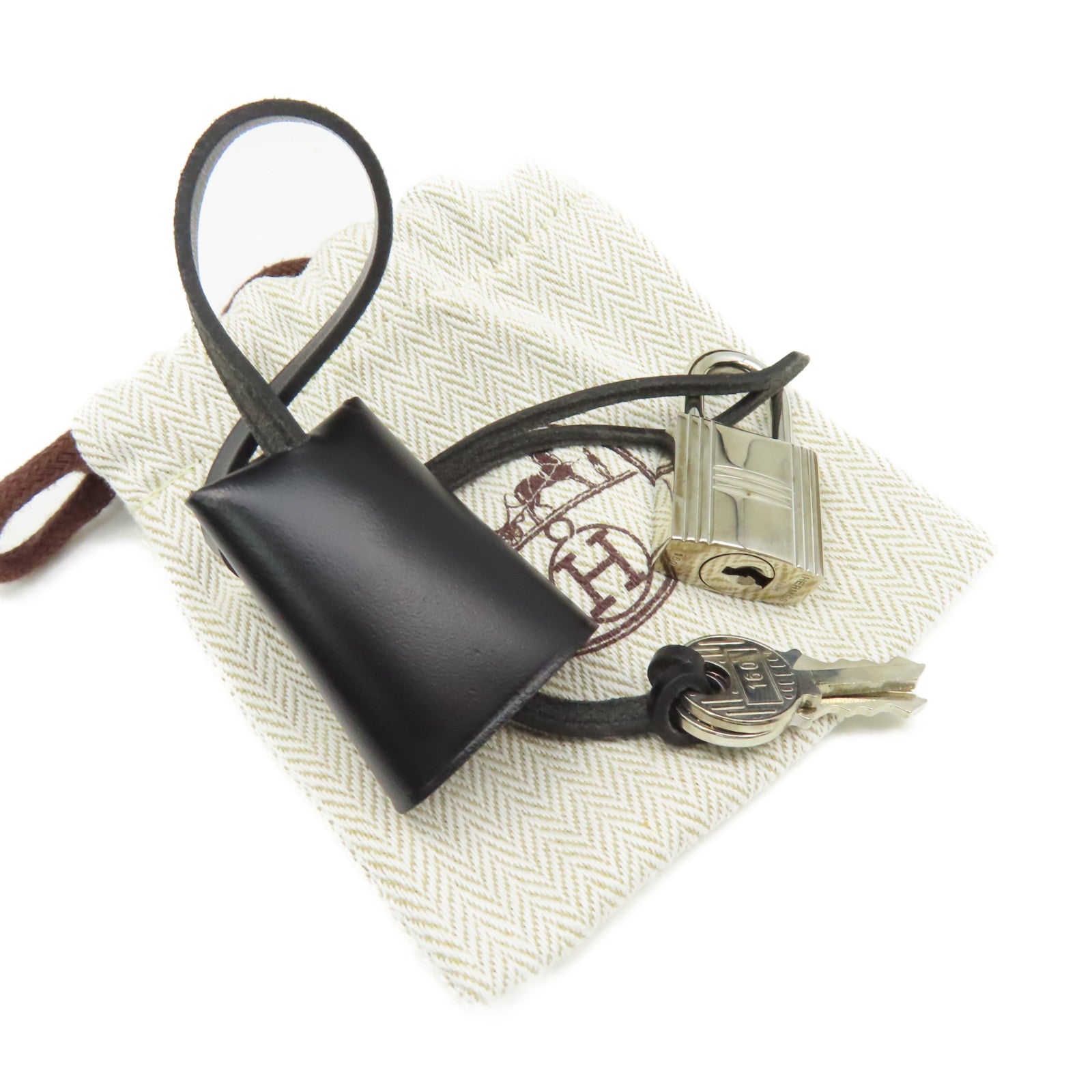 HERMES 帆布Herbag PM 2Way Shoulder Bag銀扣手挽肩背兩用袋Etoupe大象灰