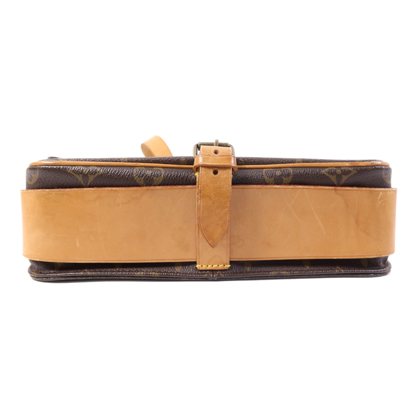 LOUIS VUITTON Monogram Cartouchiere GM金扣肩背袋