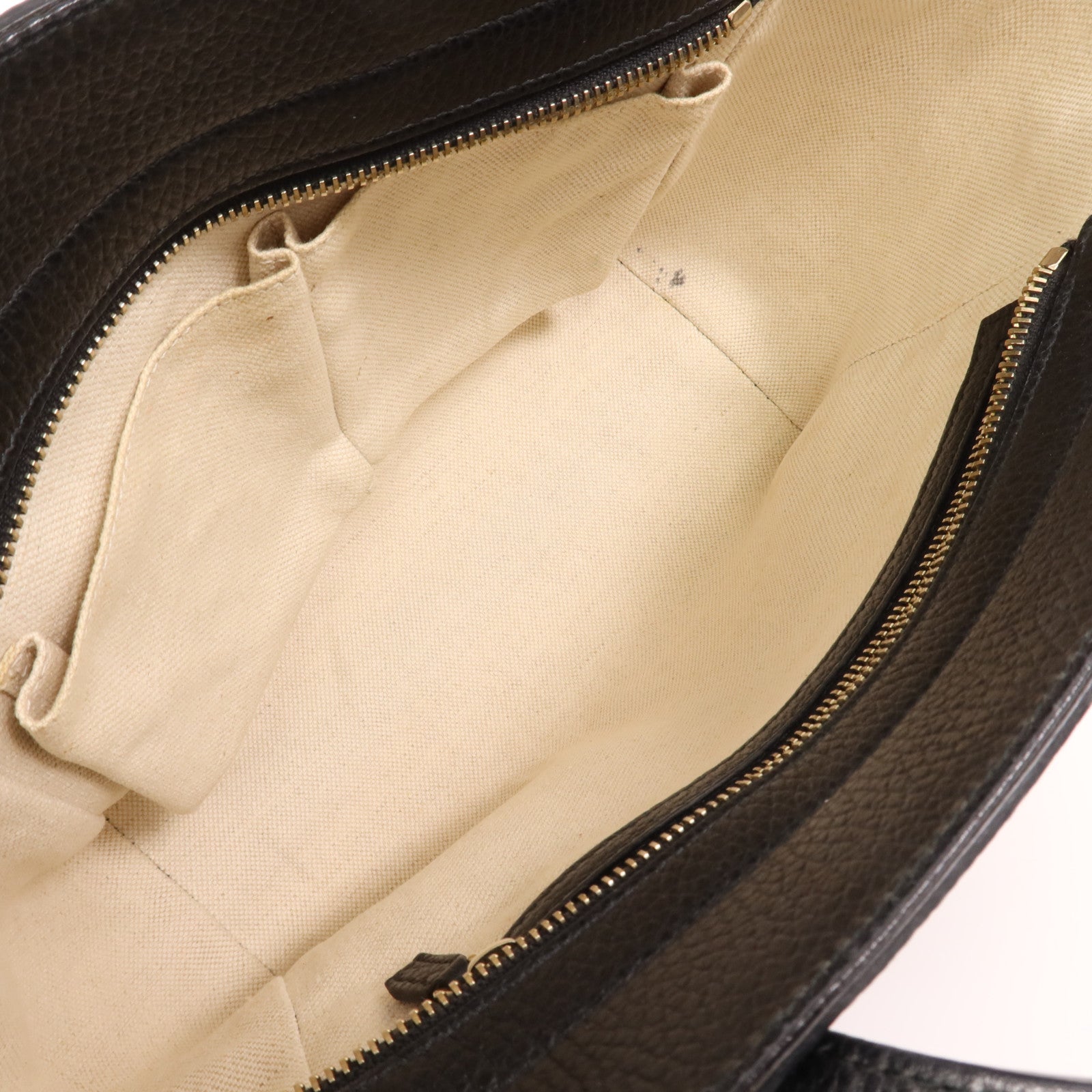 GUCCI 牛皮皮革2 Way Shoulder金扣手挽肩背兩用袋