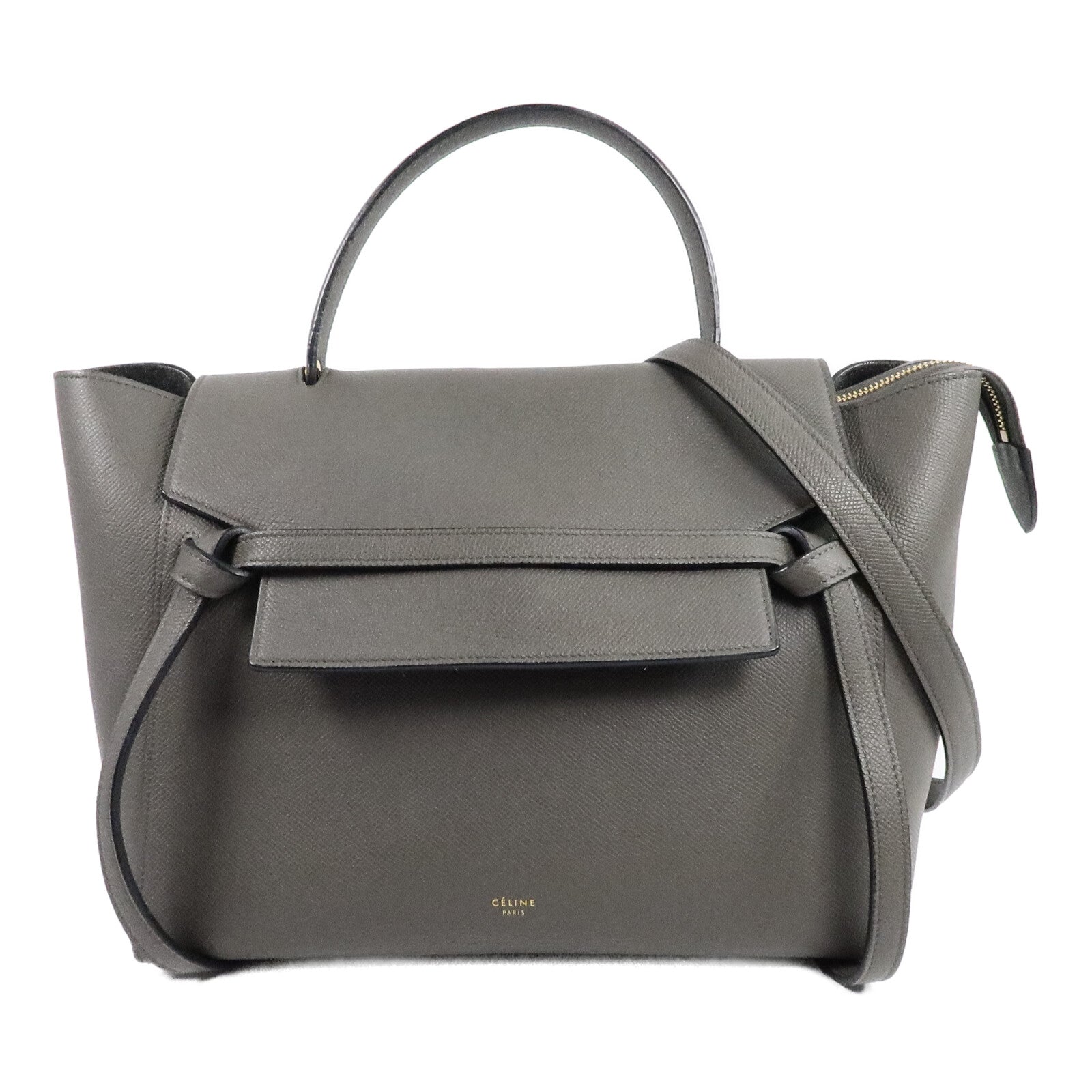 CELINE 牛皮皮革Mini Belt Bag手挽肩背兩用袋