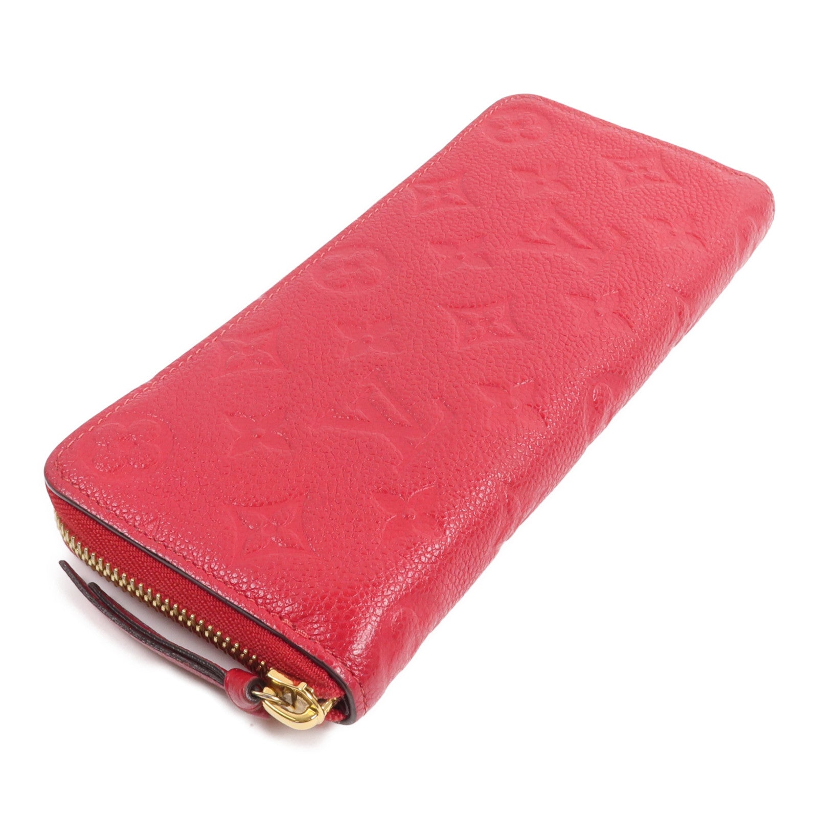 LOUIS VUITTON Monogram Empreinte Empreinte Clemence Wallet長錢包