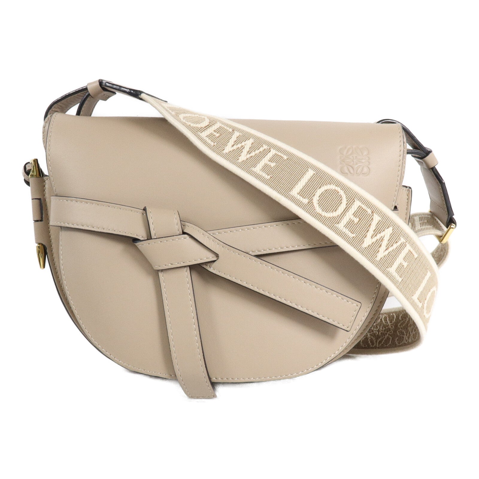 LOEWE 牛皮皮革Gate Small肩背袋