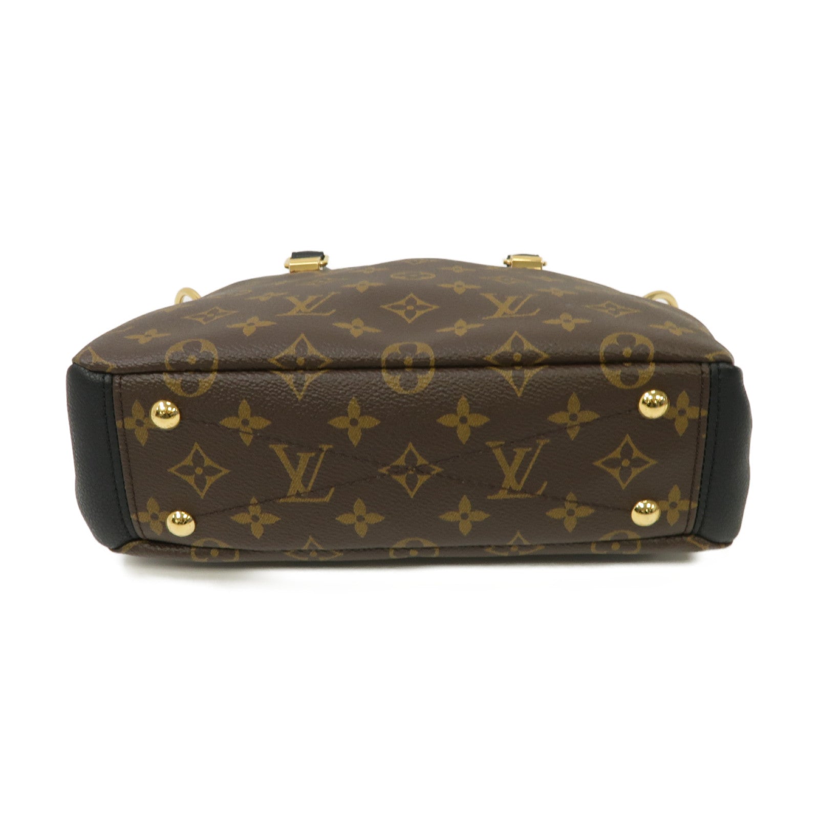 LOUIS VUITTON 【激減優惠】Monogram Pallas BB 2 Way Shoulder金扣手挽肩背兩用袋啡色
