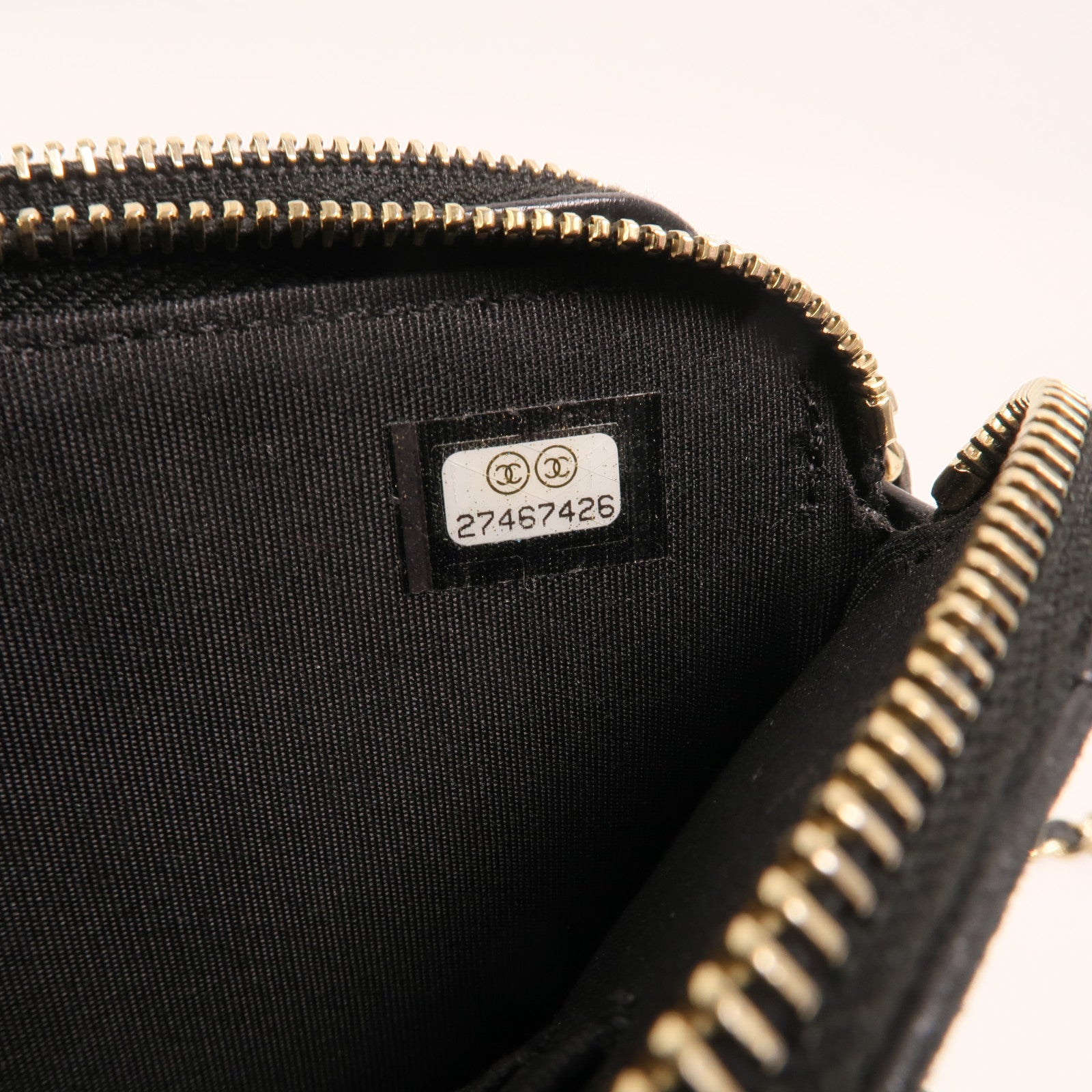 CHANEL 羊皮皮革CC Mark Matelasse Bag金扣鏈帶肩背袋