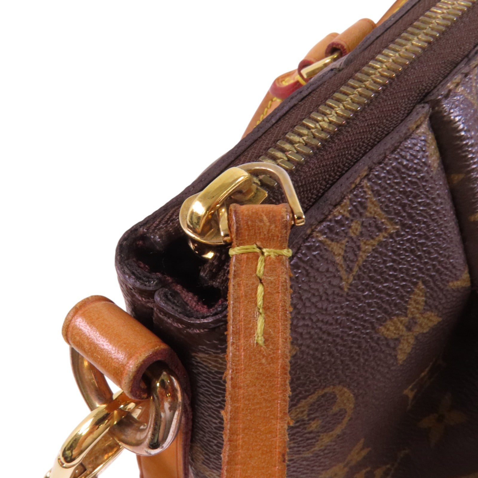 LOUIS VUITTON LV Turenne PM Handbag Shoulder Bag M48813 Monogram Brown