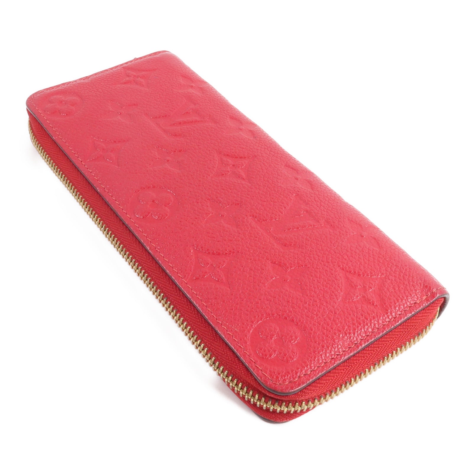 LOUIS VUITTON Monogram Empreinte Empreinte Clemence Wallet長錢包