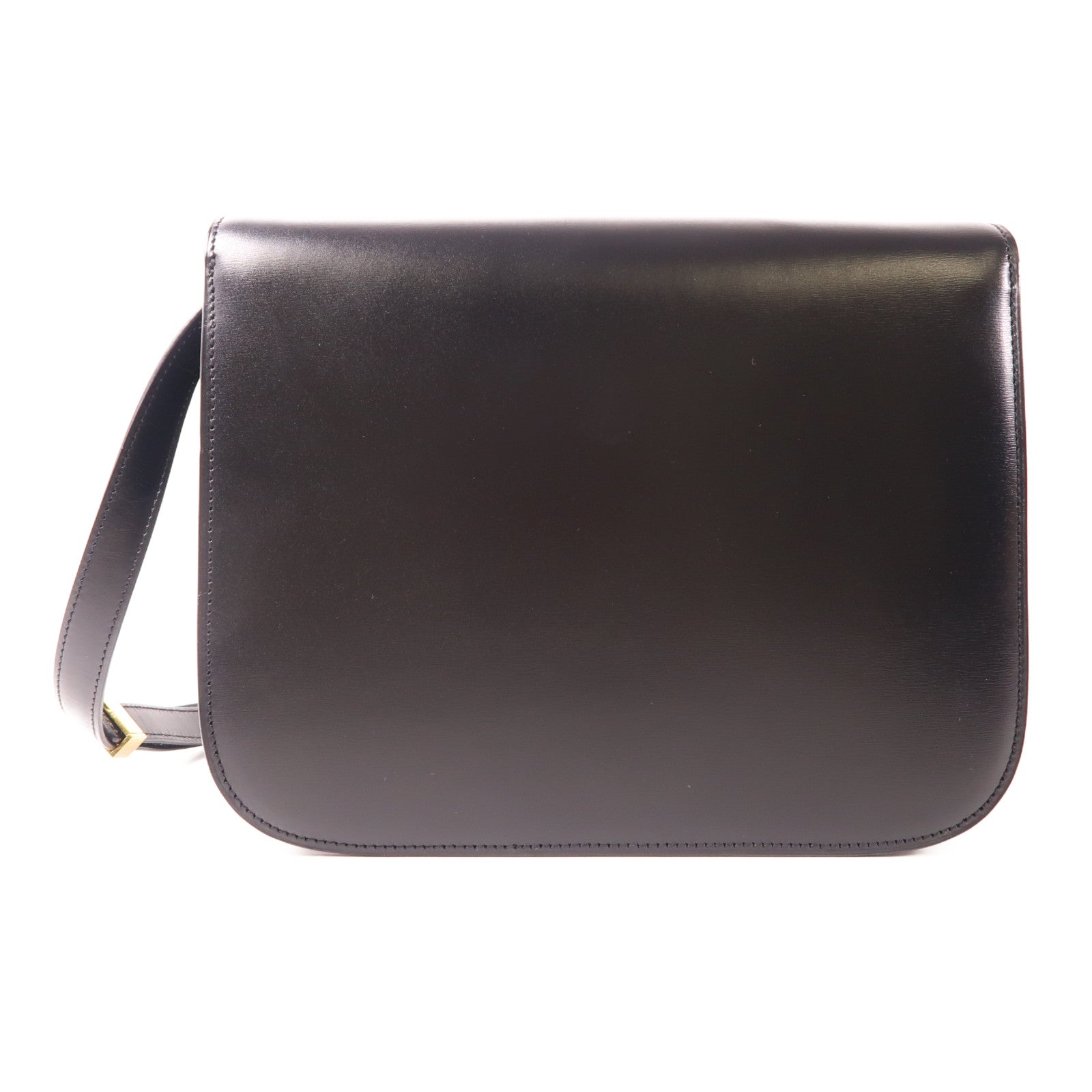 CELINE 牛皮皮革Classic Box金扣肩背袋