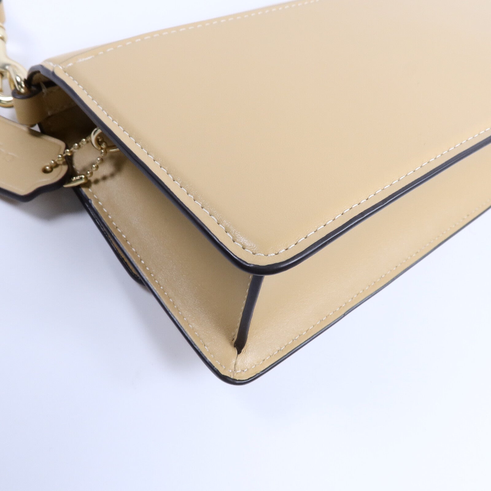 COACH 牛皮皮革Eliza Flap Crossbody手挽肩背兩用袋