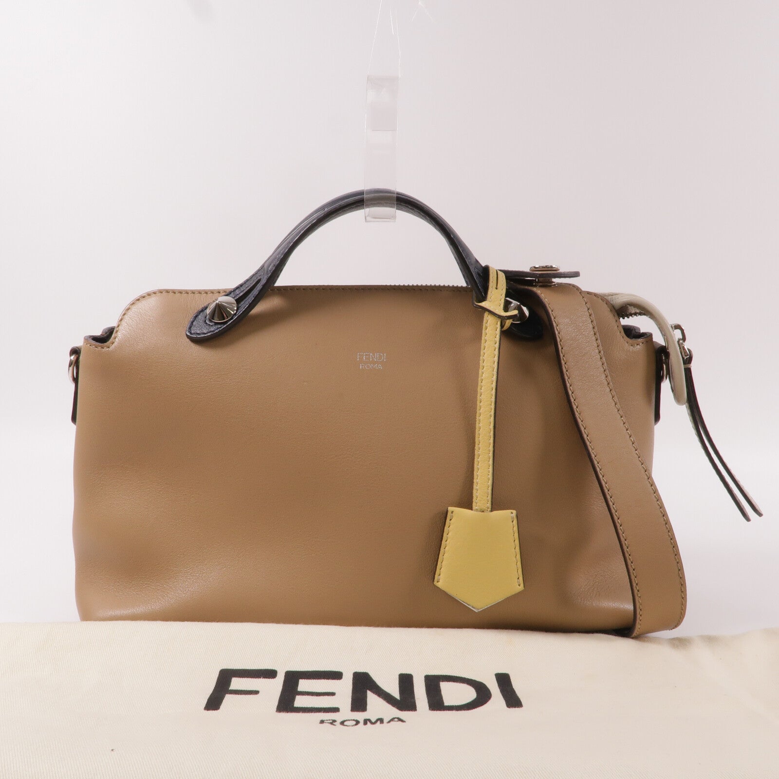 FENDI 牛皮皮革By The Way手挽肩背兩用袋
