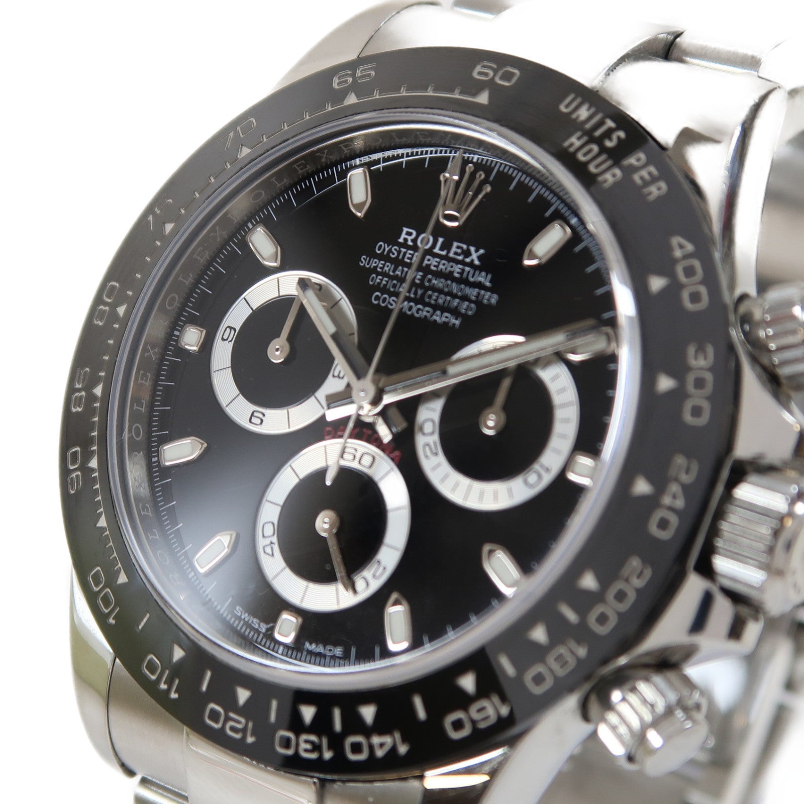 ROLEX Daytona不鏽鋼手錶自動機芯黑色
