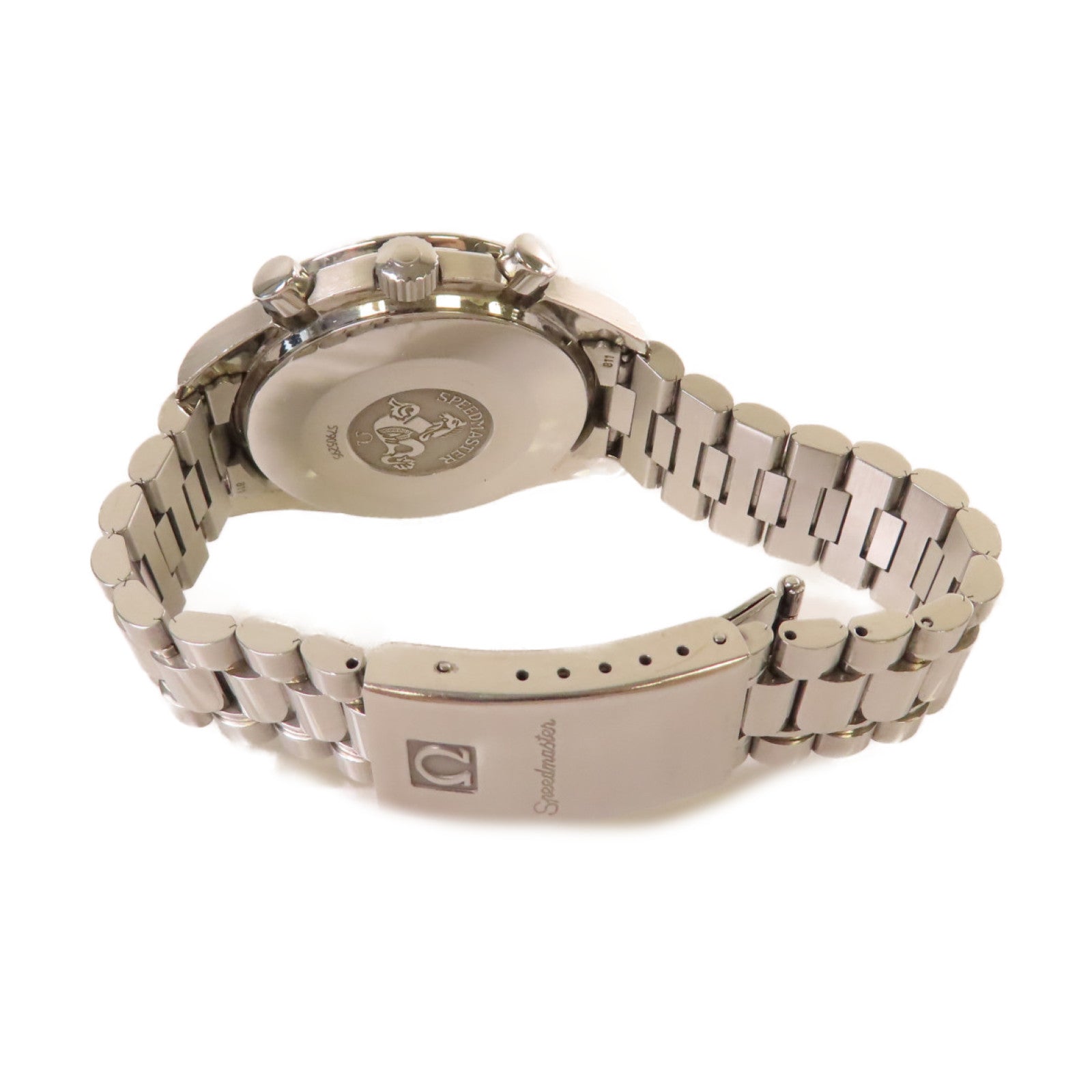 OMEGA Speedmaster Watch不鏽鋼自動機芯手錶黑色/銀色
