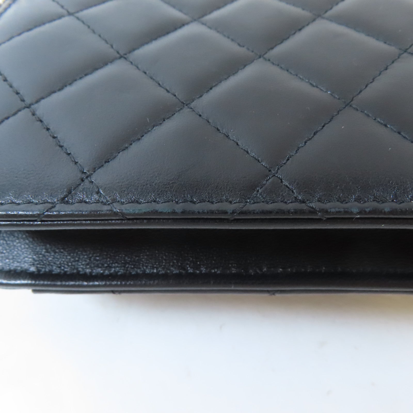 CHANEL 【激減優惠】菱格羊皮皮革Waist Bag腰包黑色