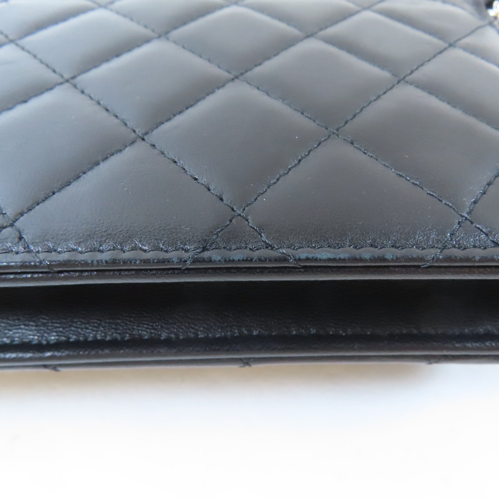 CHANEL 【激減優惠】菱格羊皮皮革Waist Bag腰包黑色