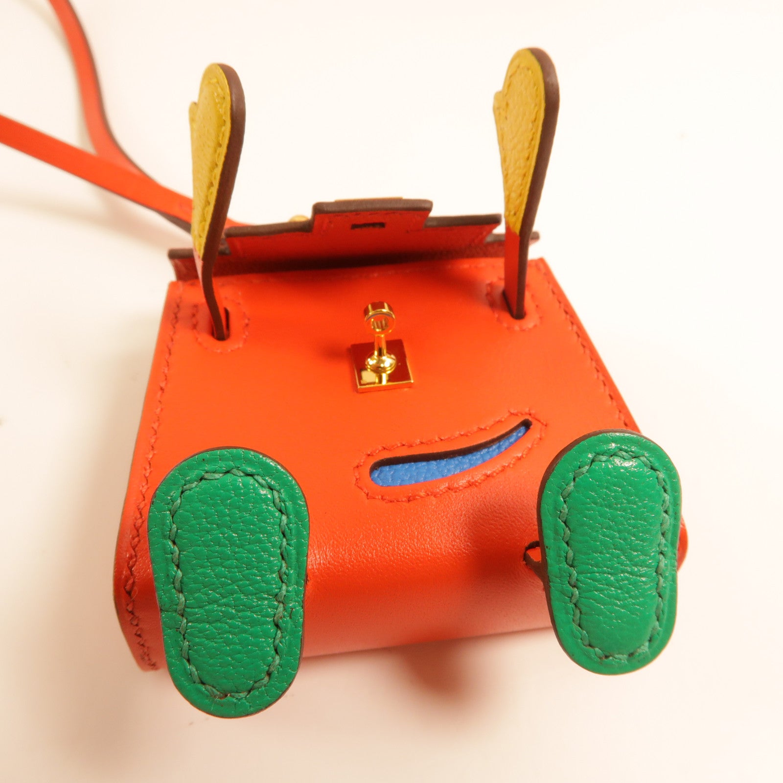 HERMES Swift皮革Kelly Doll Charm掛飾