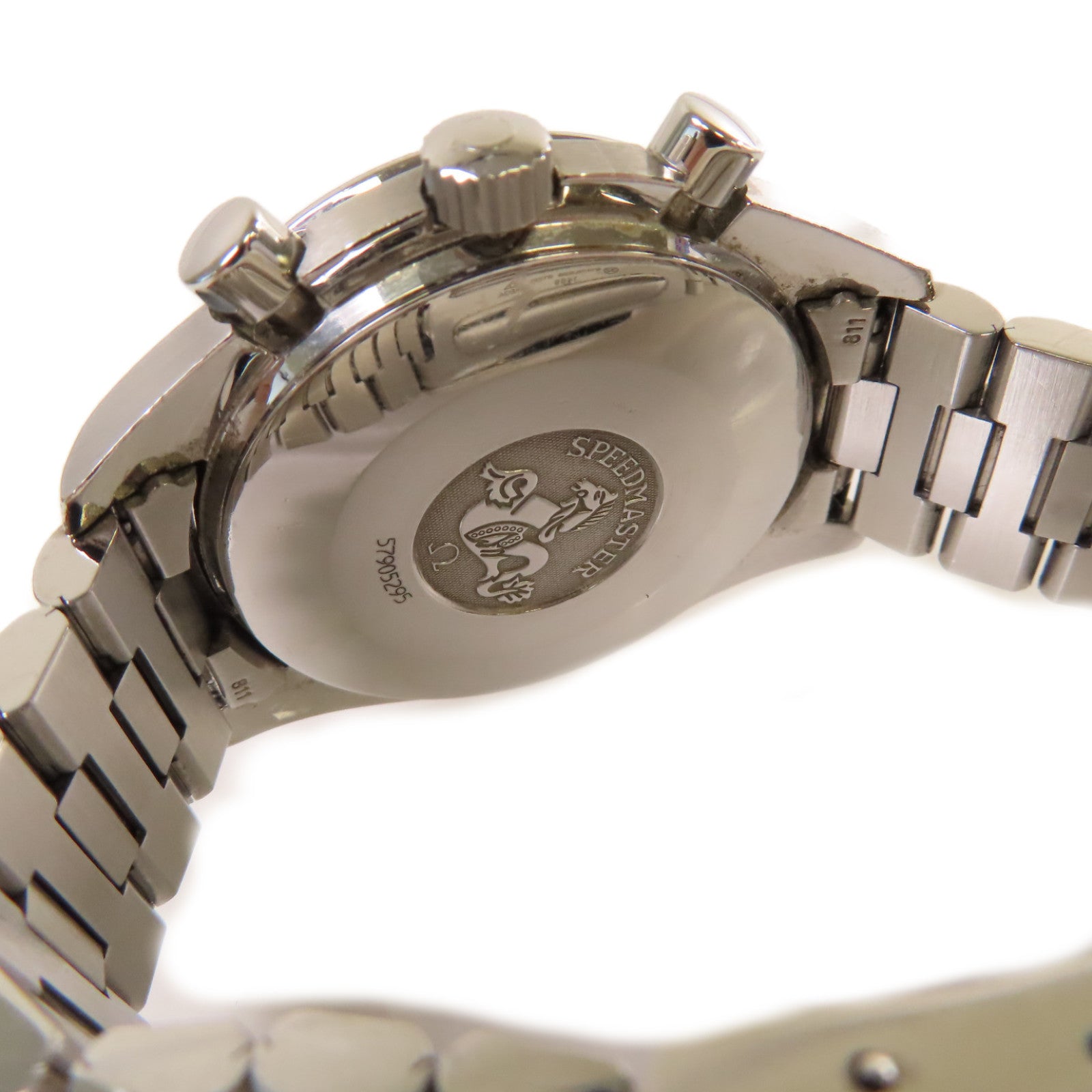 OMEGA Speedmaster Watch不鏽鋼自動機芯手錶黑色/銀色