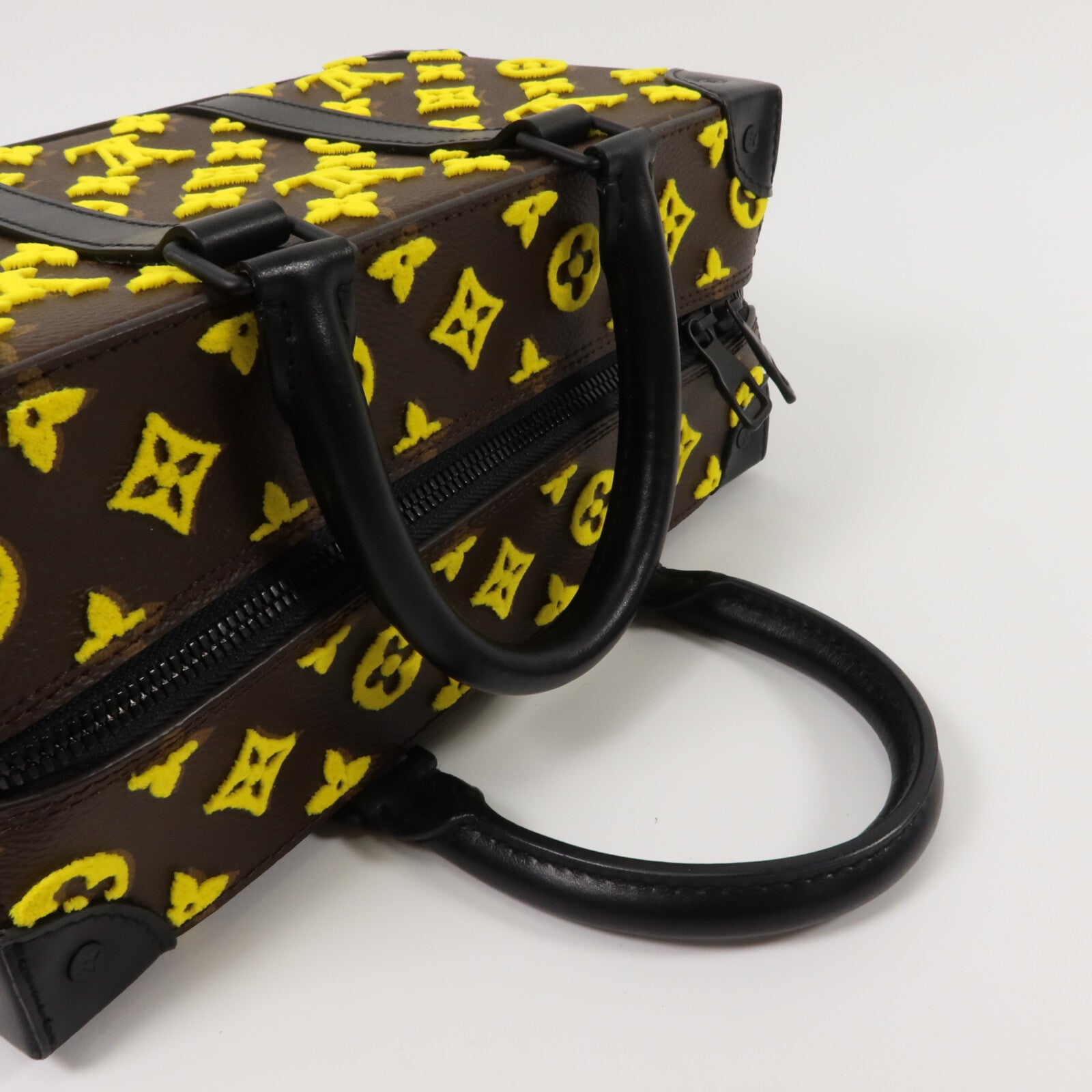 LOUIS VUITTON Monogram Tuffetage Trunk Speedy (Soft Trunk Speedy)手挽肩背兩用袋