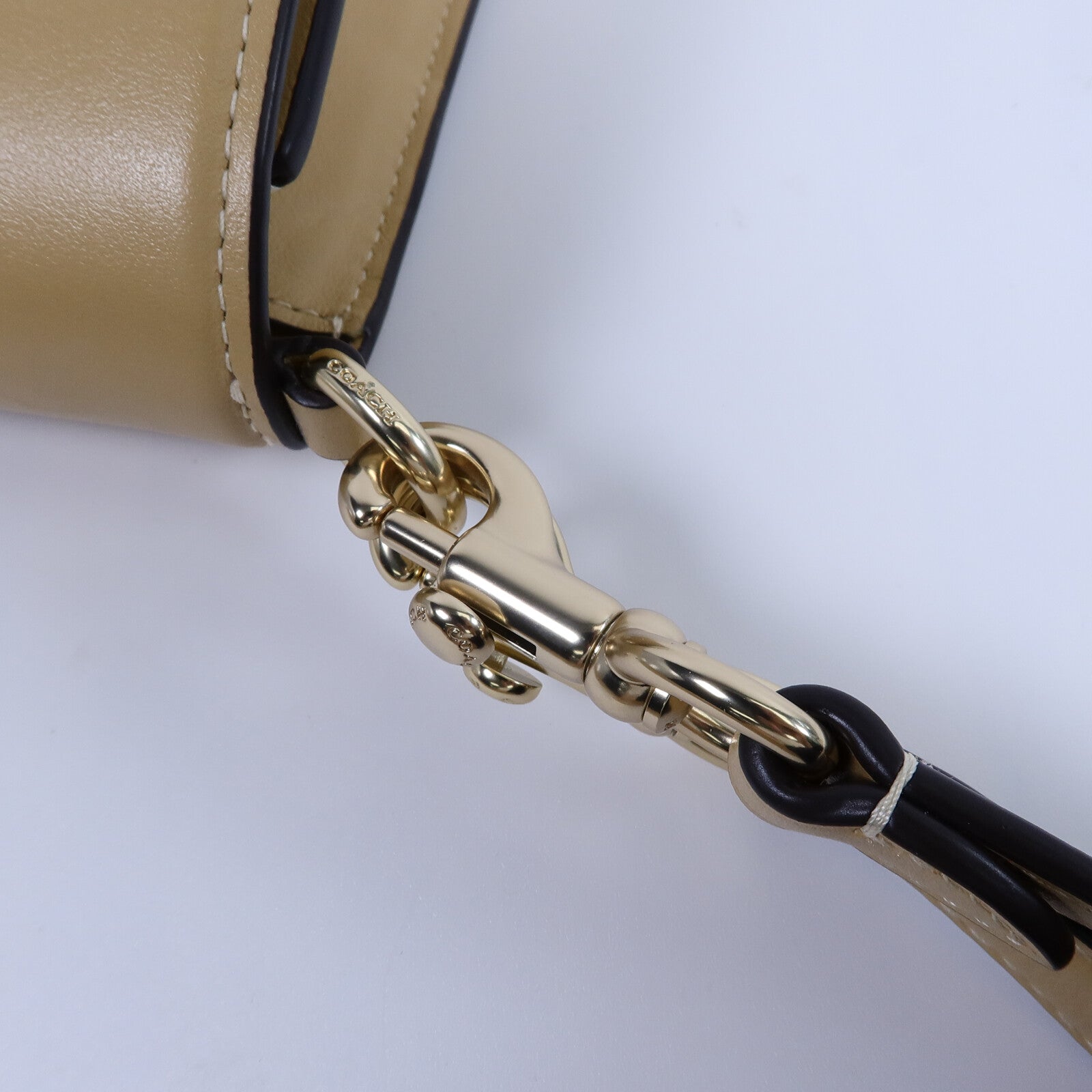 COACH 牛皮皮革Eliza Flap Crossbody手挽肩背兩用袋