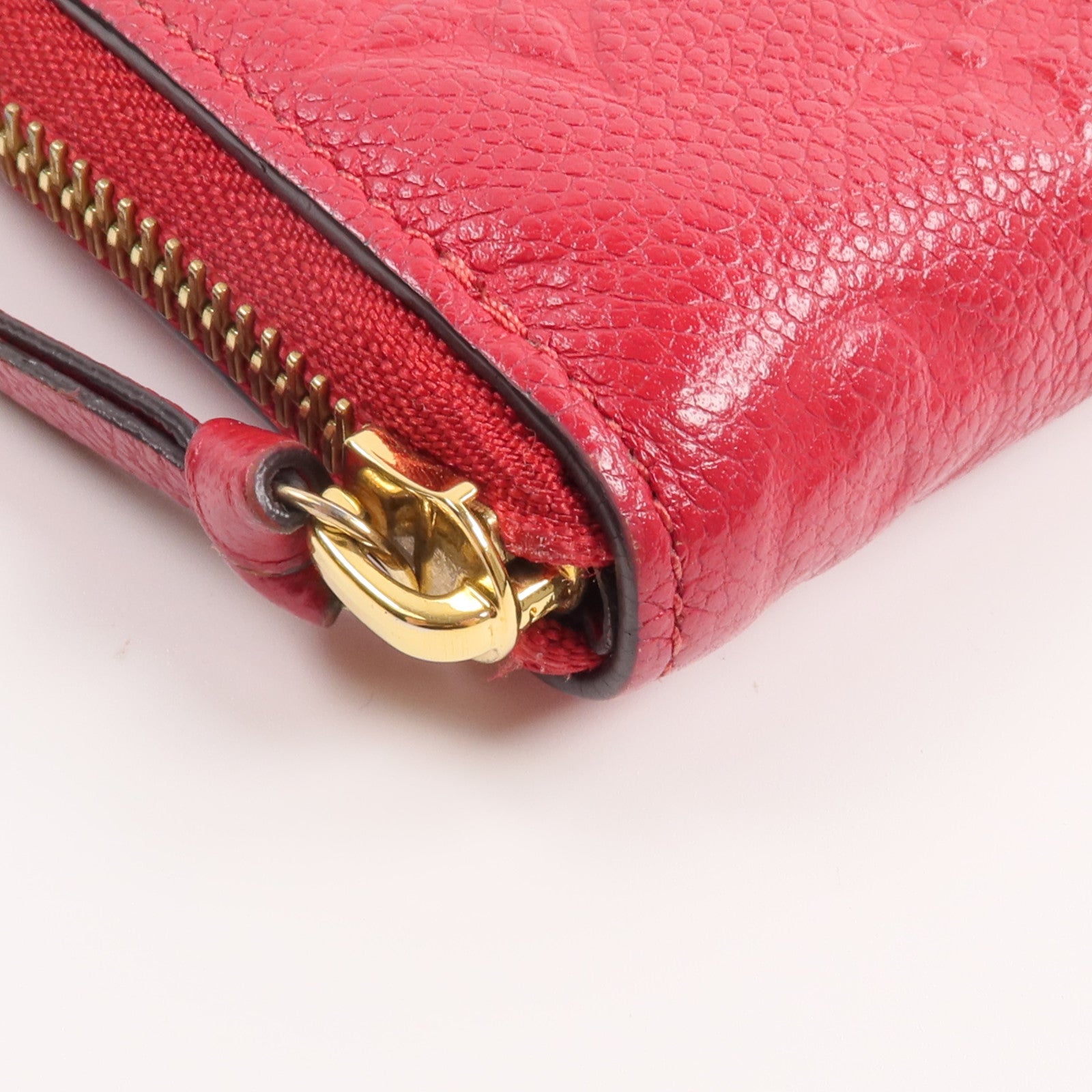 LOUIS VUITTON Monogram Empreinte Empreinte Clemence Wallet長錢包