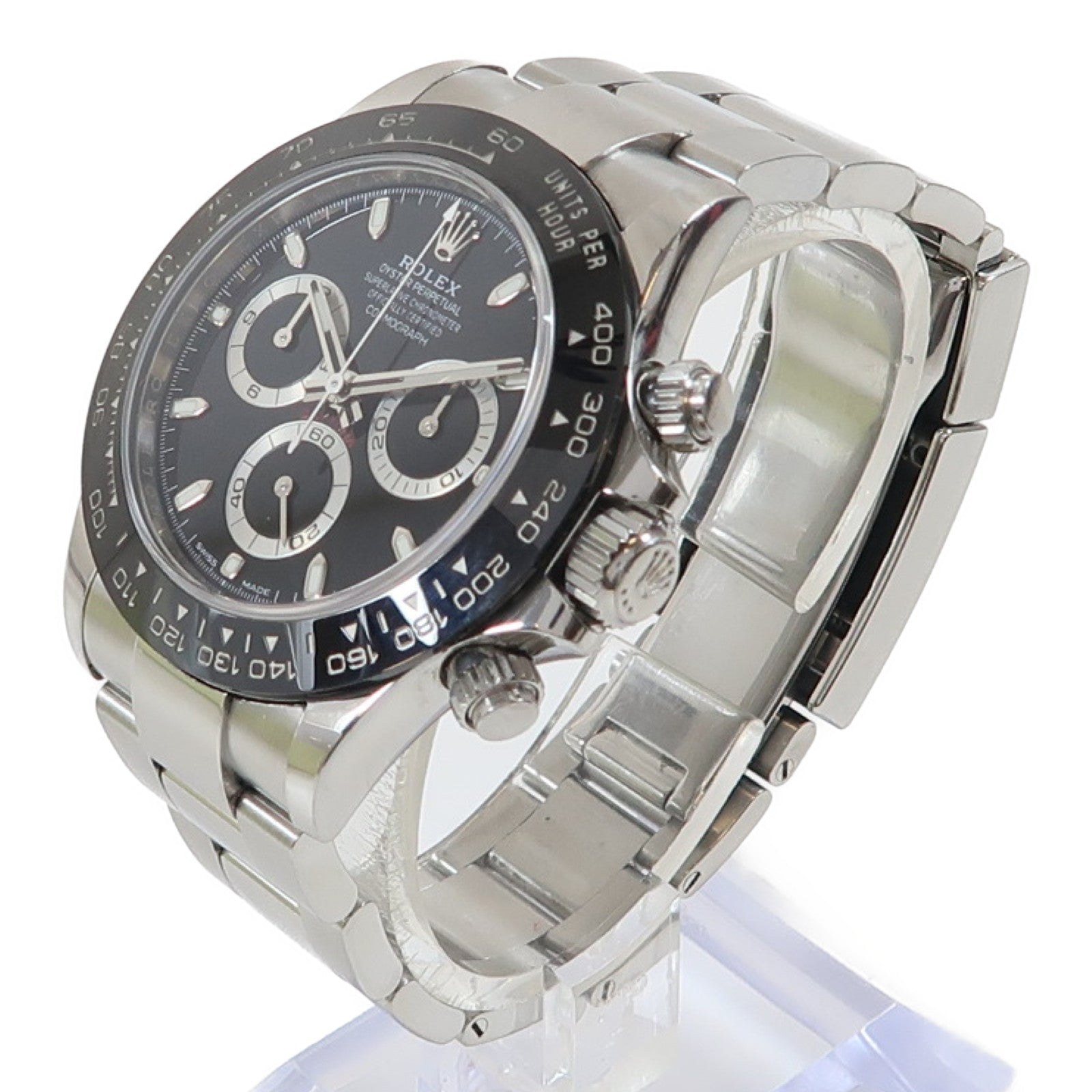ROLEX Daytona不鏽鋼手錶自動機芯黑色