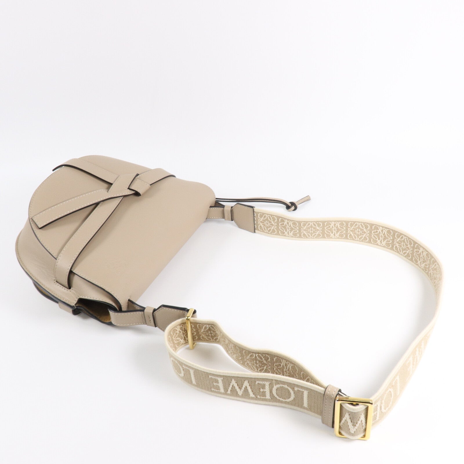 LOEWE 牛皮皮革Gate Small肩背袋