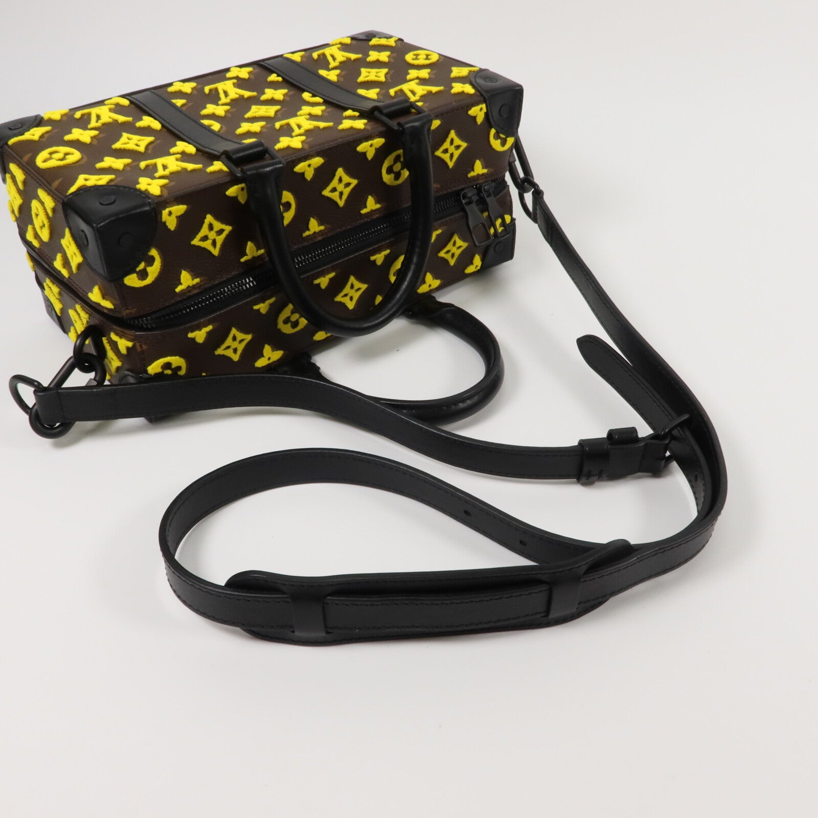 LOUIS VUITTON Monogram Tuffetage Trunk Speedy (Soft Trunk Speedy)手挽肩背兩用袋